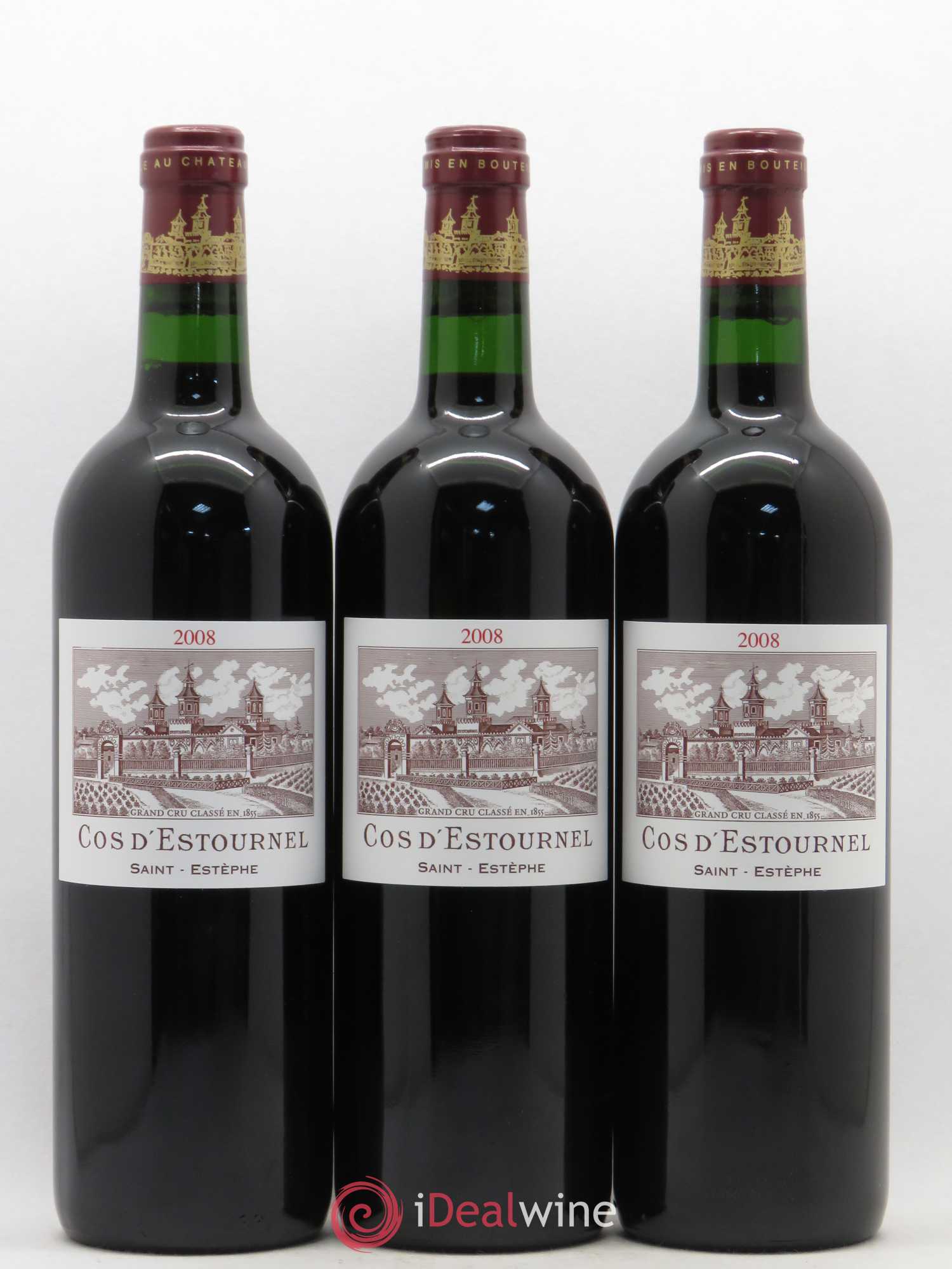 Cos d'Estournel 2ème Grand Cru Classé 2008 - Lot de 6 bouteilles - 1