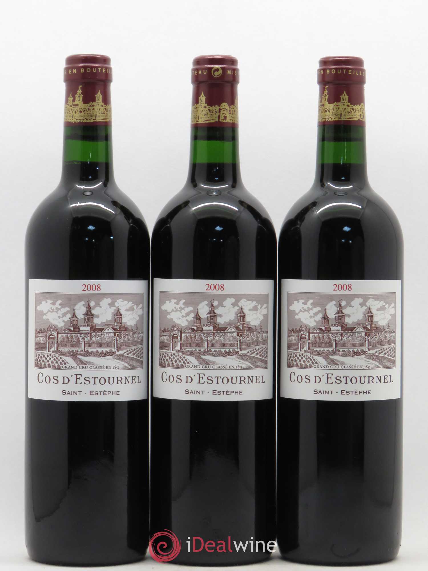 Cos d'Estournel 2ème Grand Cru Classé 2008 - Lot de 6 bouteilles - 2