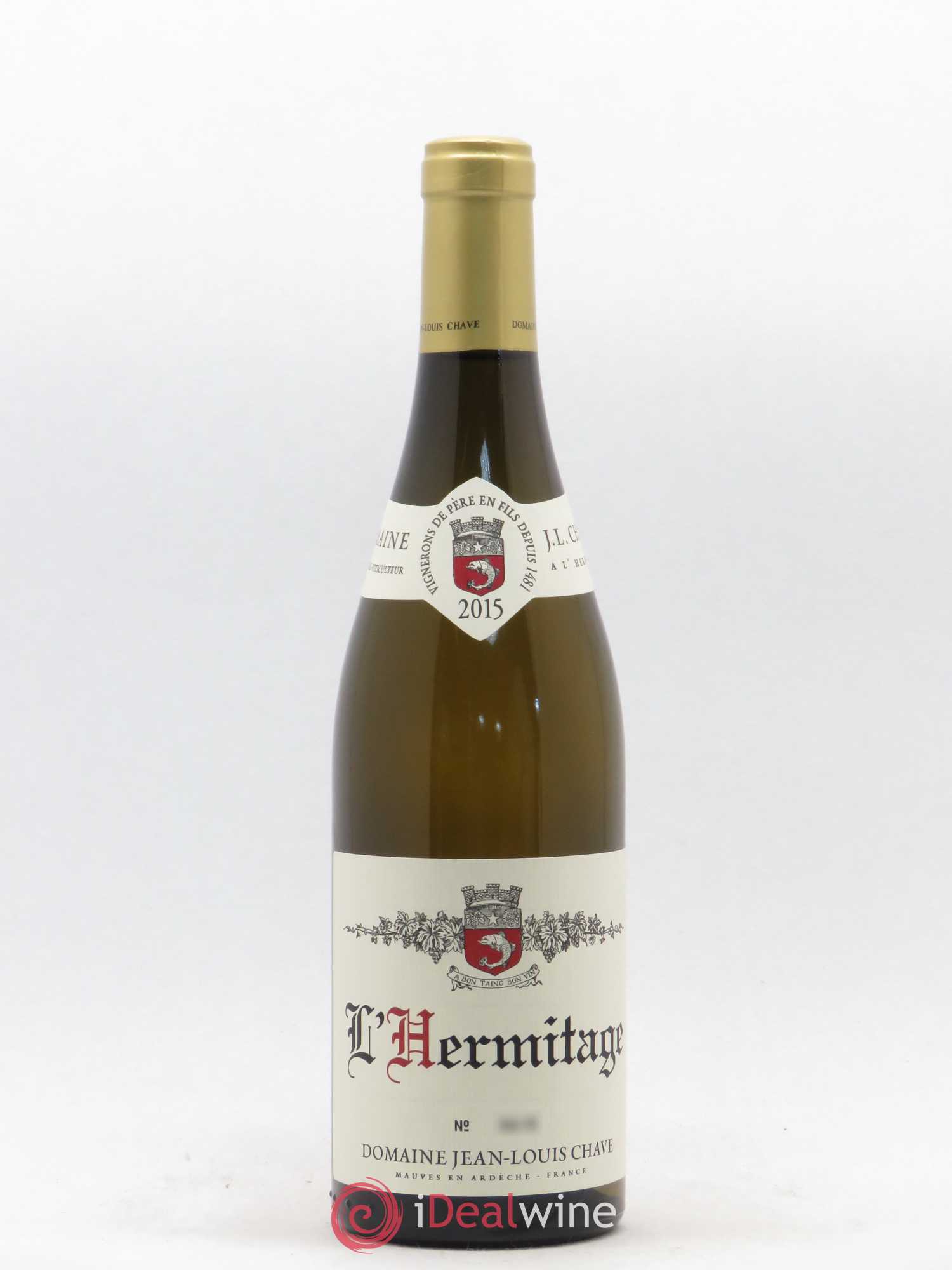 Hermitage Jean-Louis Chave 2015 - Lot de 1 bouteille - 0