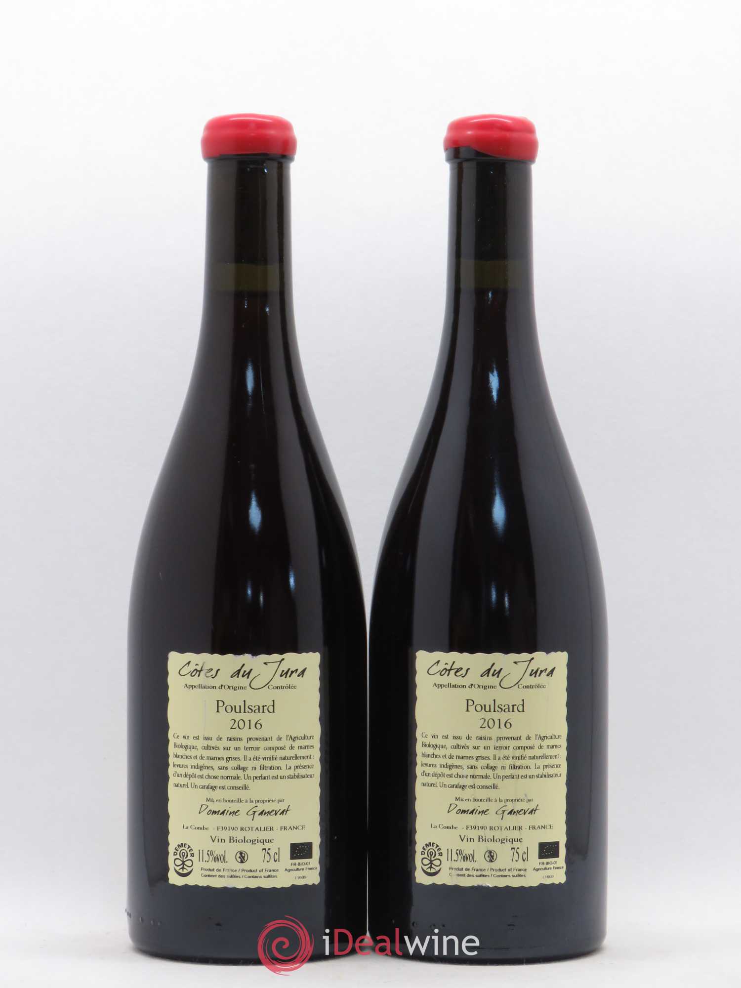 Côtes du Jura Cuvée de l'Enfant Terrible Jean-François Ganevat (Domaine) 2016 - Lot de 2 bouteilles - 1