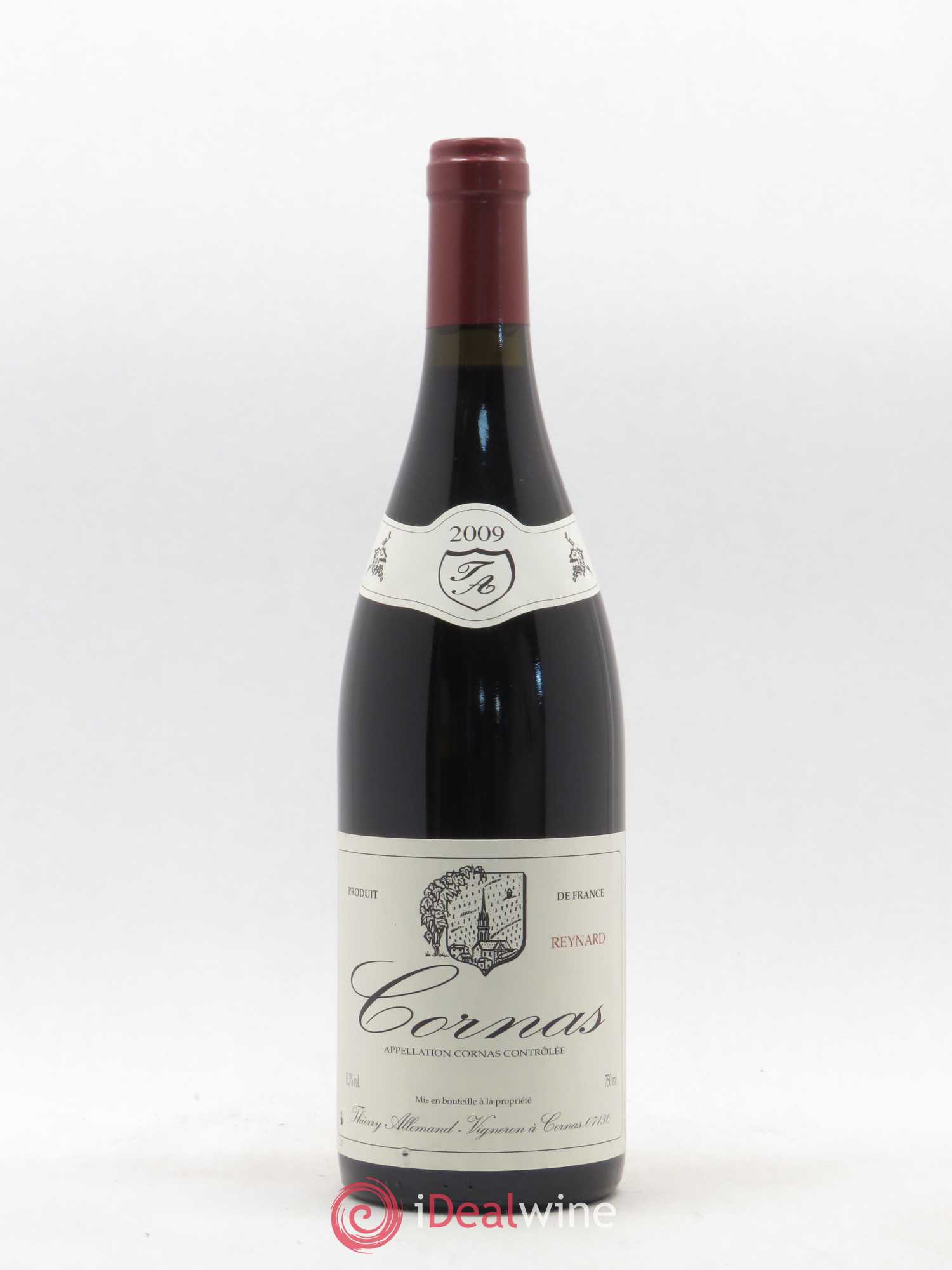Cornas Reynard Thierry Allemand 2009 - Lot de 1 bouteille - 0