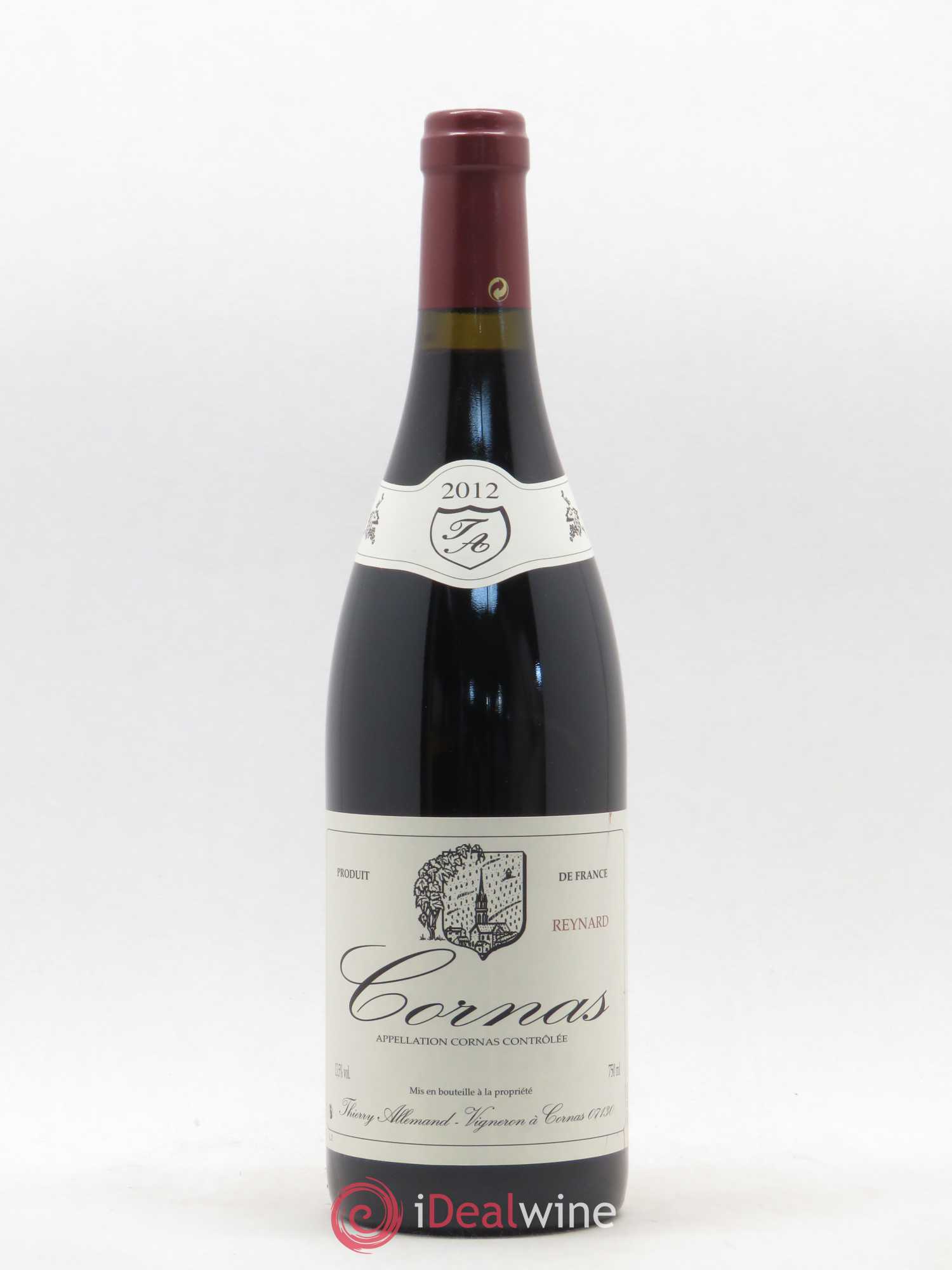 Cornas Reynard Thierry Allemand 2012 - Lot de 1 bouteille - 0