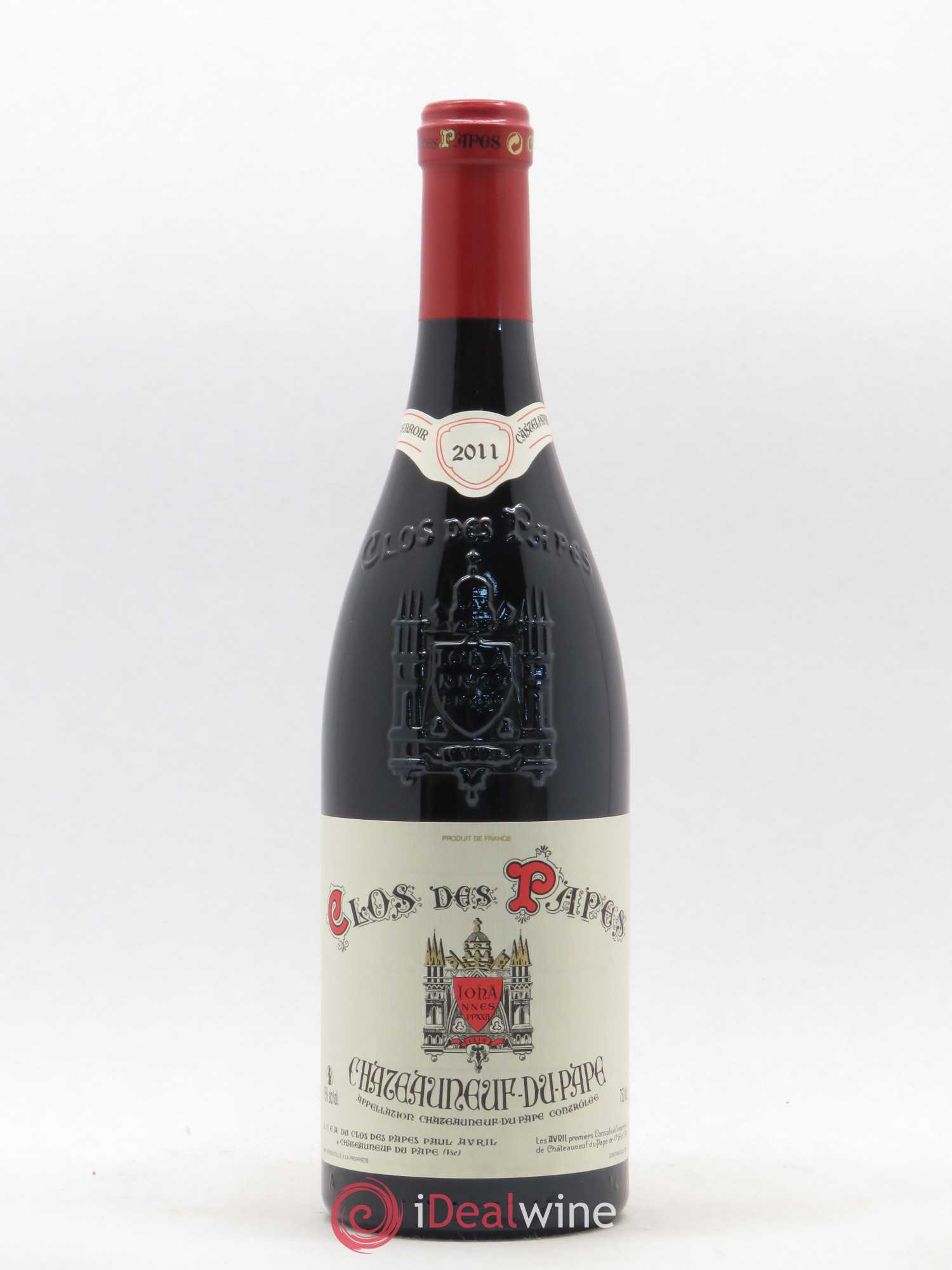 Châteauneuf-du-Pape Clos des Papes - Paul Avril 2011 - Lot de 1 bouteille - 0