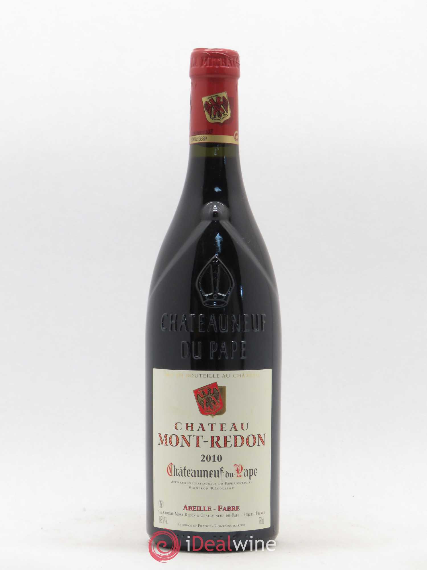 Châteauneuf-du-Pape Château Mont-Redon Famille Abeille-Fabre 2010 - Lot de 1 bouteille - 0
