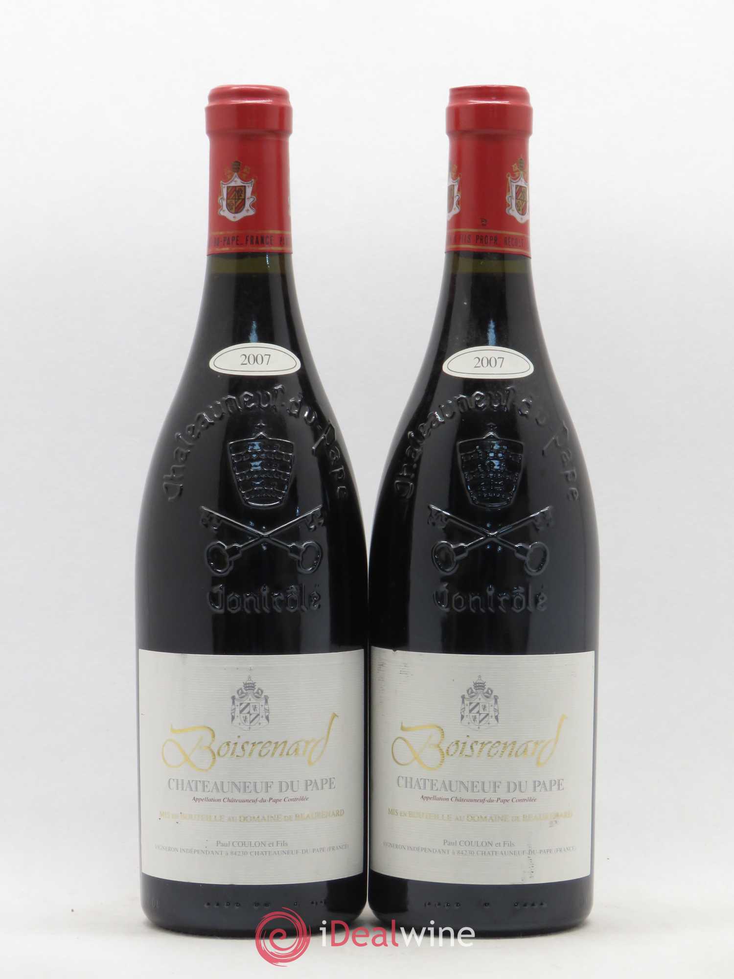 Châteauneuf-du-Pape Cuvée Boisrenard Beaurenard (Domaine de) 2007 - Lot de 2 bouteilles - 0