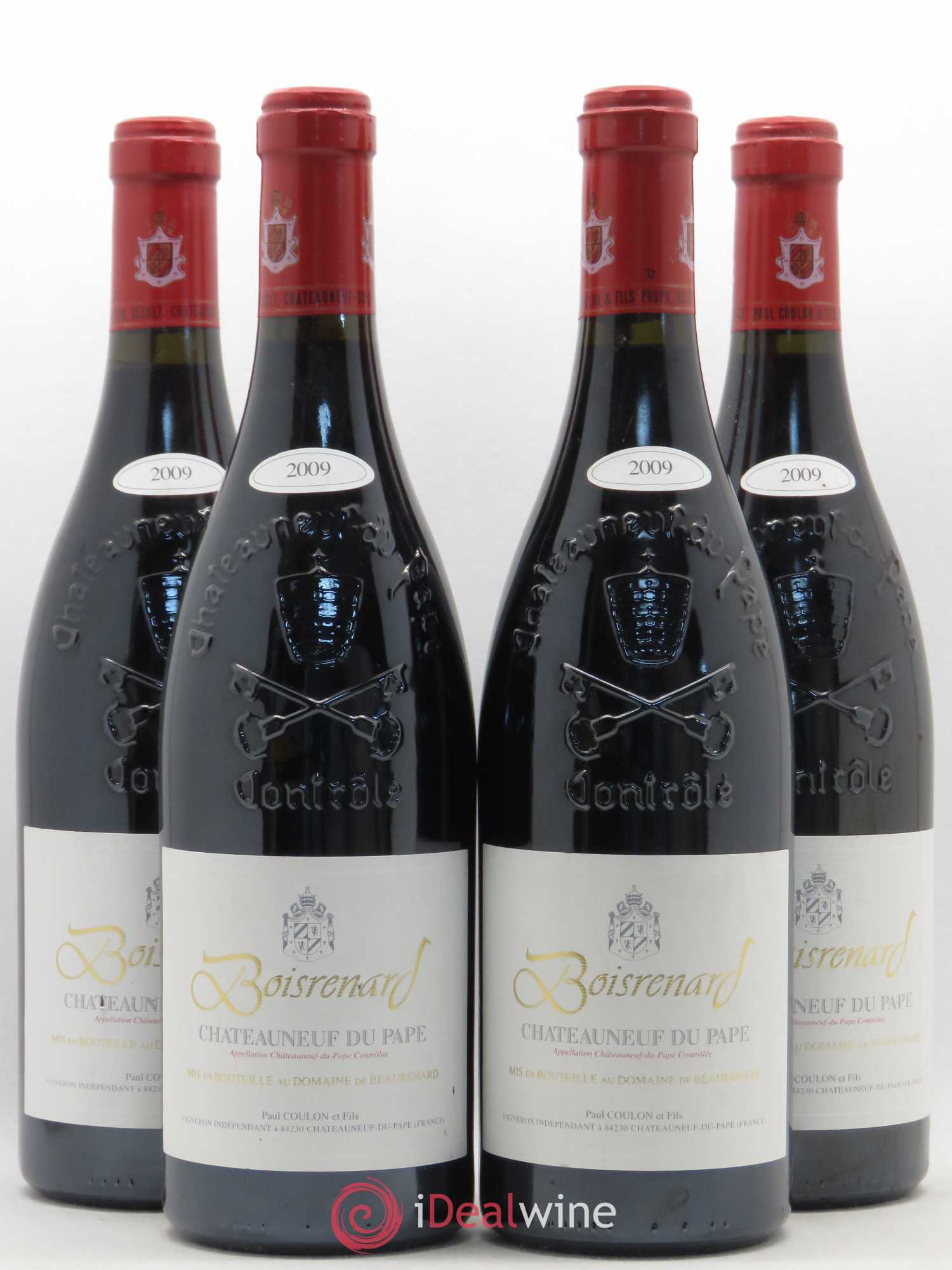 Châteauneuf-du-Pape Cuvée Boisrenard Beaurenard (Domaine de) 2009 - Lot de 4 bouteilles - 0
