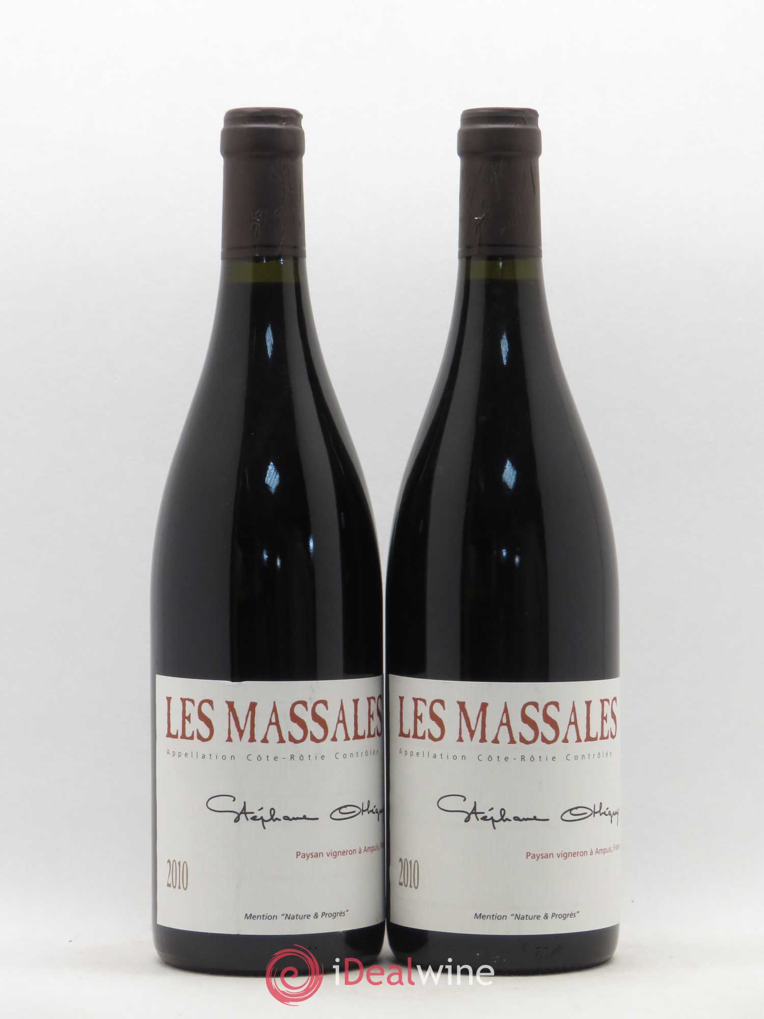 Côte-Rôtie Les Massales Stéphane Othéguy 2010 - Lot de 2 bouteilles - 0