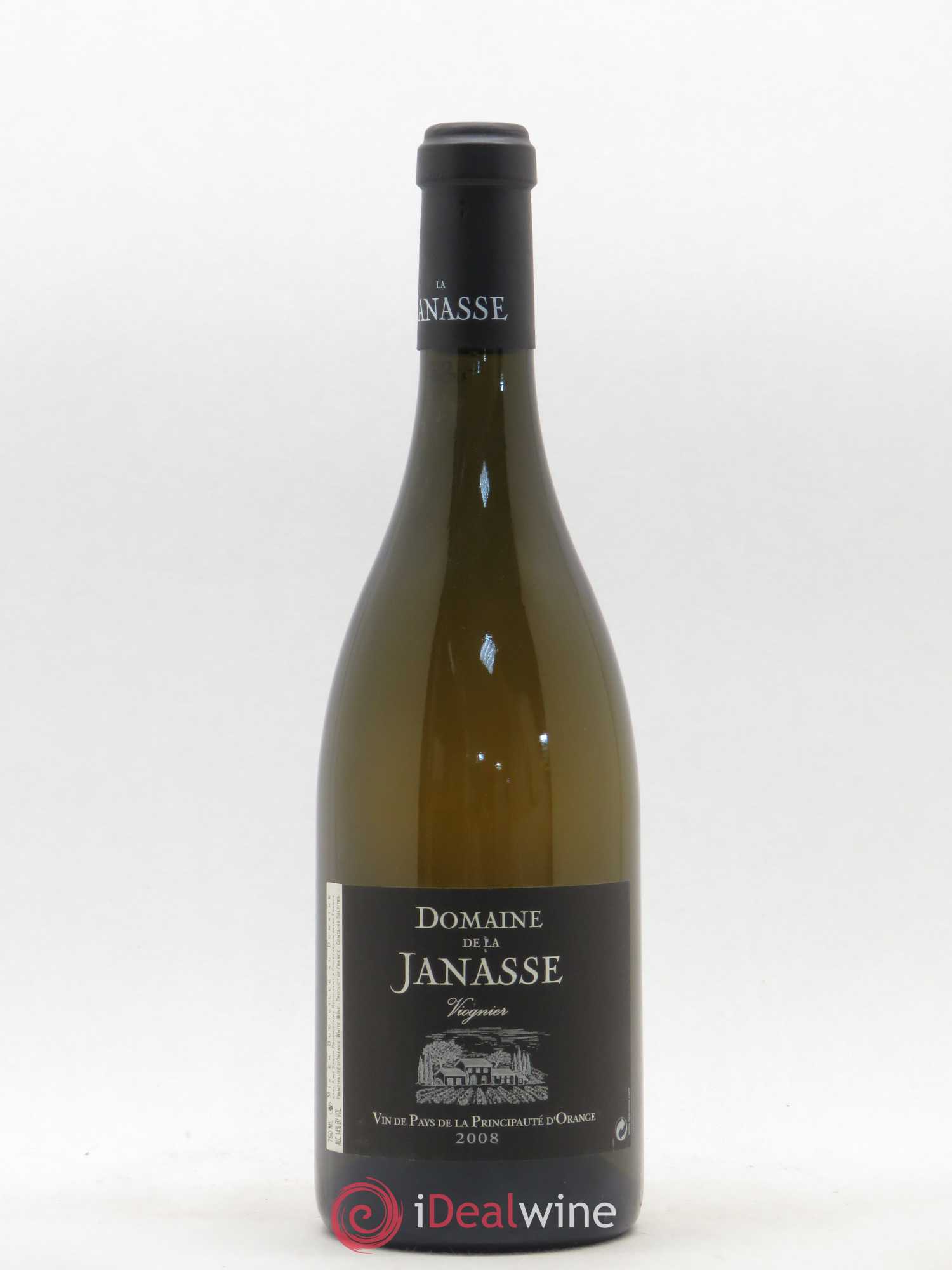Rhône Vin de Pays de la Principauté d'Orange Viognier Domaine de La Janasse (sans prix de réserve) 2008 - Posten von 1 Flasche - 0