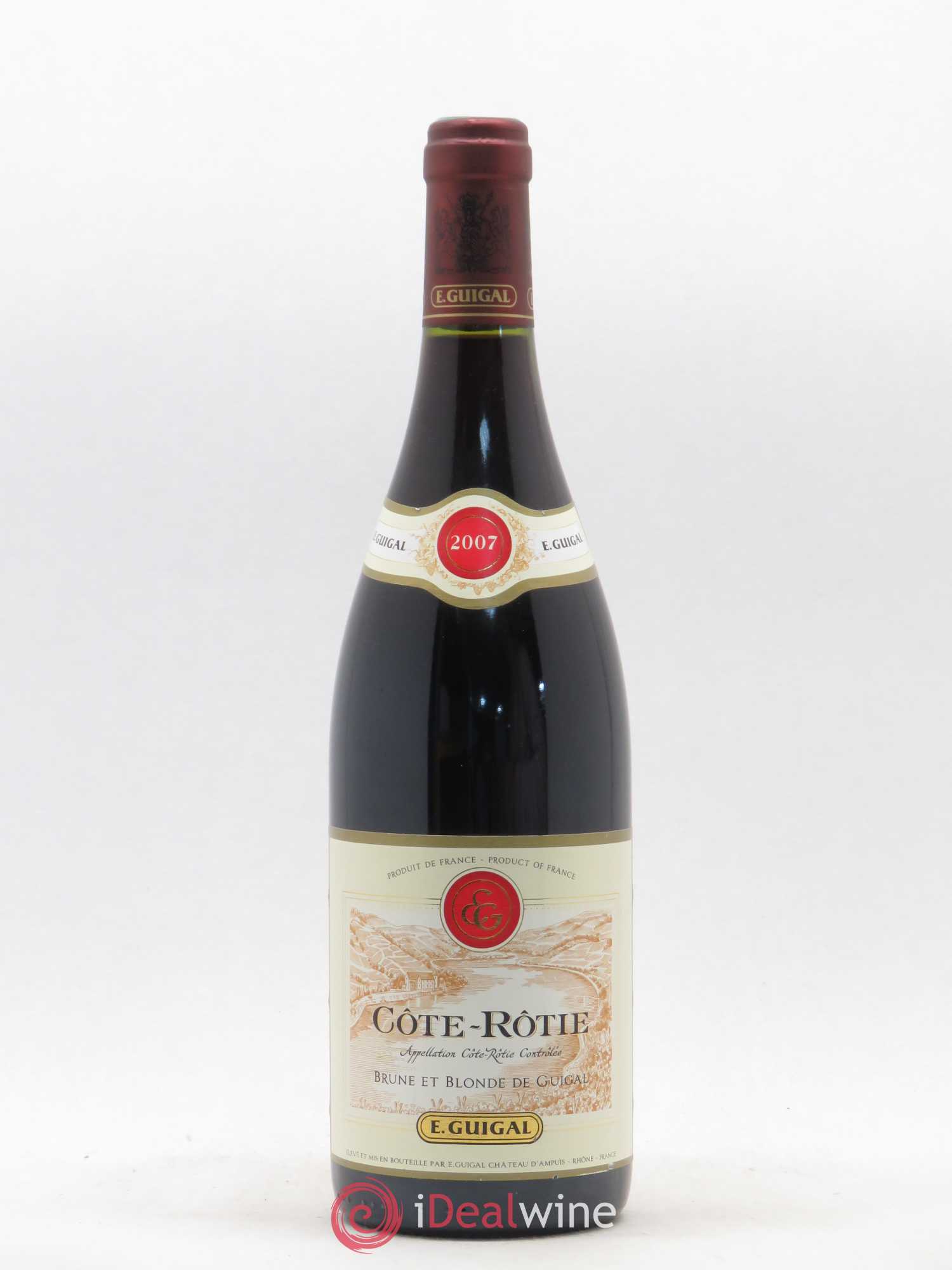 Côte-Rôtie Côtes Brune et Blonde Guigal 2007 - Lot de 1 bouteille - 0
