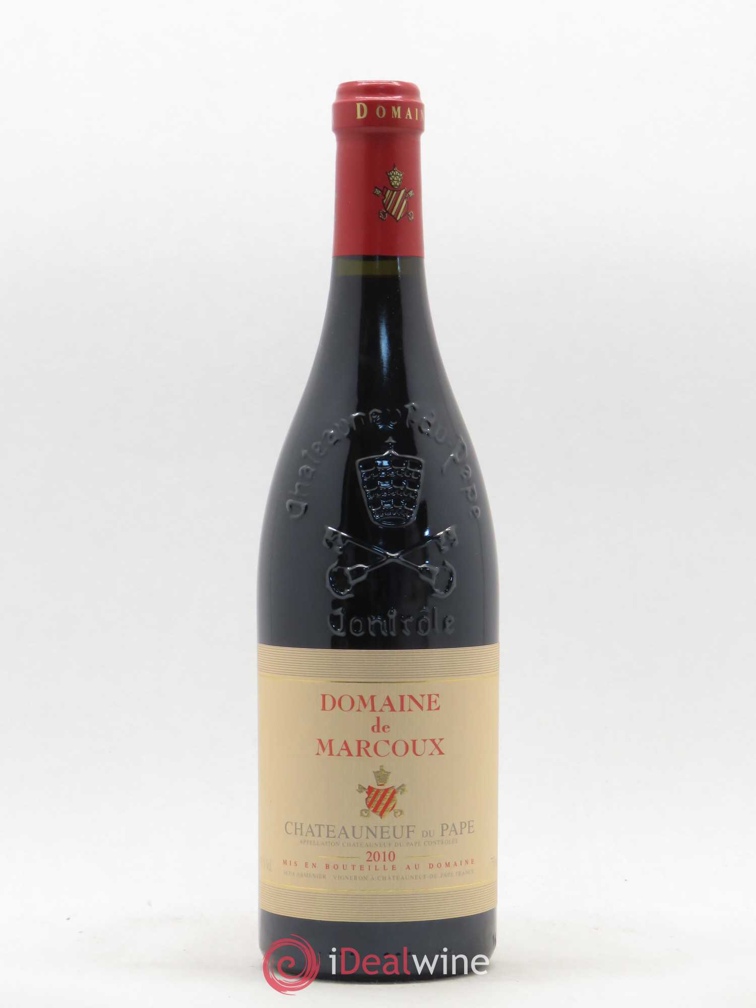Châteauneuf-du-Pape Marcoux (Domaine de) 2010 - Lot de 1 bouteille - 0