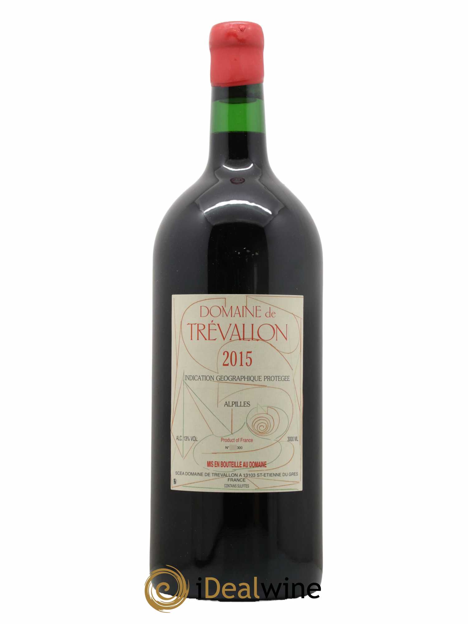 Alpilles Trévallon (Domaine de) Eloi Dürrbach 2015 - Lot de 1 double magnum - 0