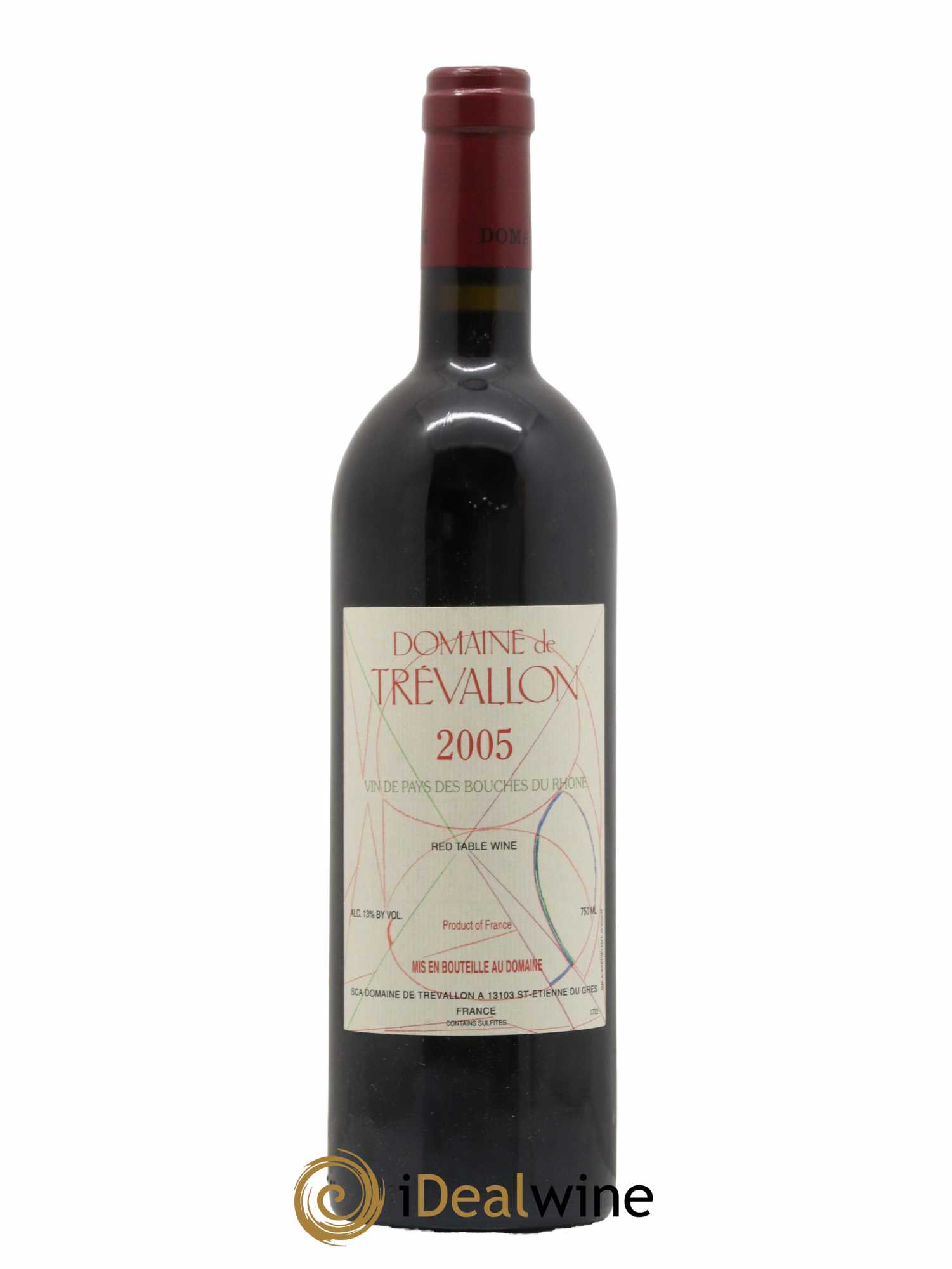 VDP Bouches du Rhône Trévallon (Domaine de) Eloi Dürrbach 2005 - Lot de 1 bouteille - 0