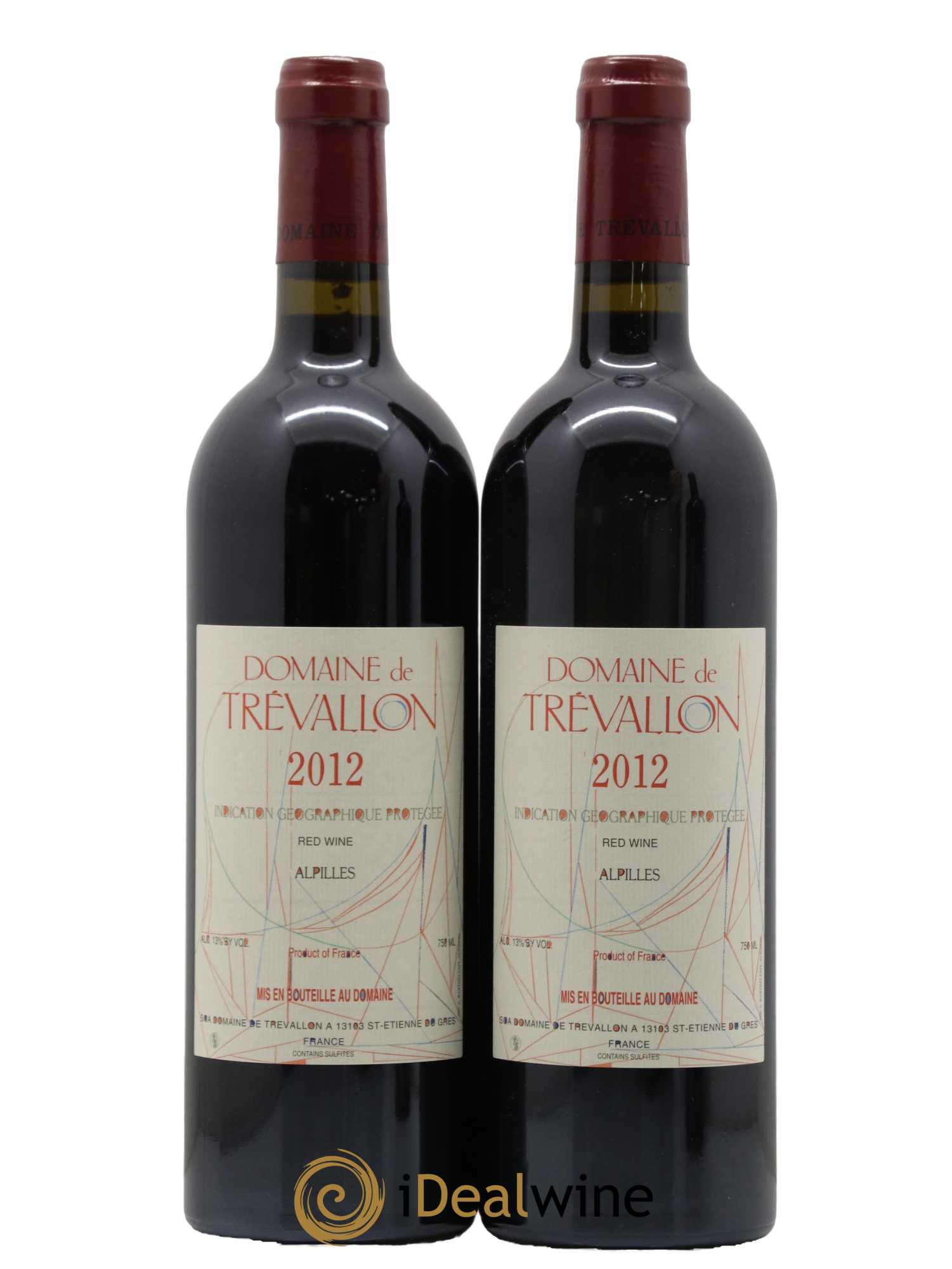 Alpilles Trévallon (Domaine de) Eloi Dürrbach 2012 - Lot de 2 bouteilles - 0