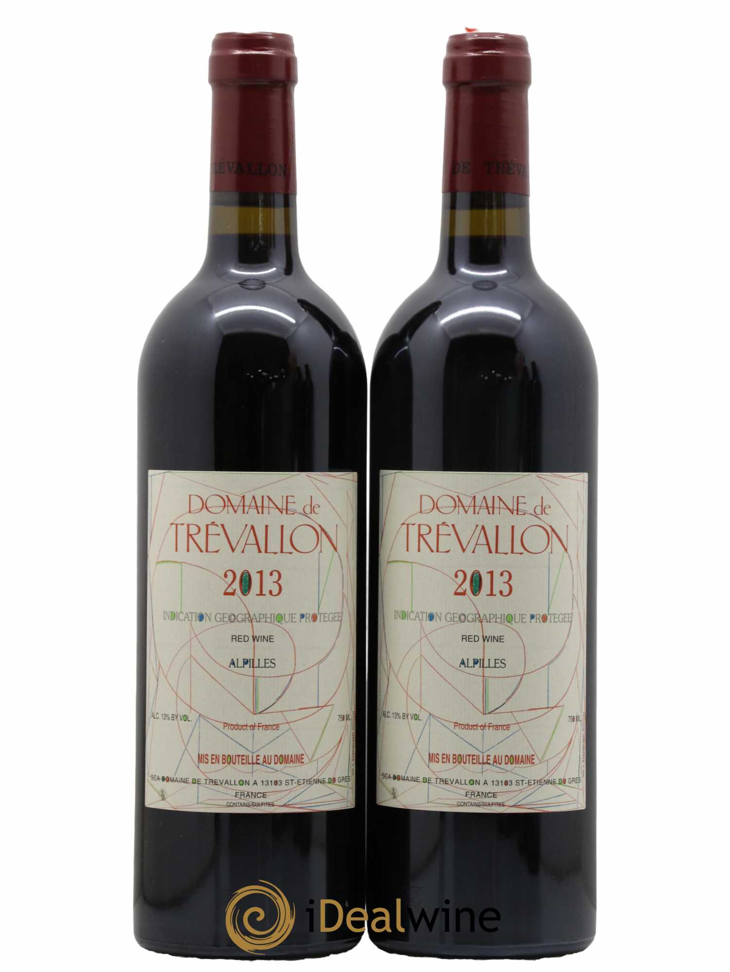 Alpilles Trévallon (Domaine de) Eloi Dürrbach 2013 - Lot de 2 bouteilles - 0