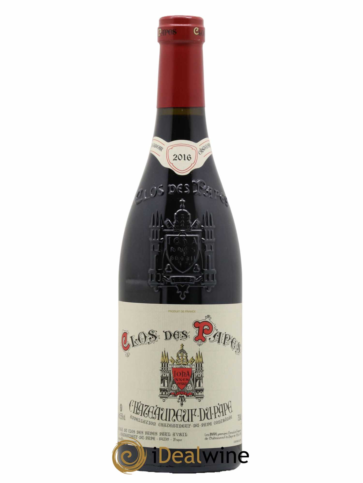 Châteauneuf-du-Pape Clos des Papes - Paul Avril 2016 - Lot de 1 bouteille - 0