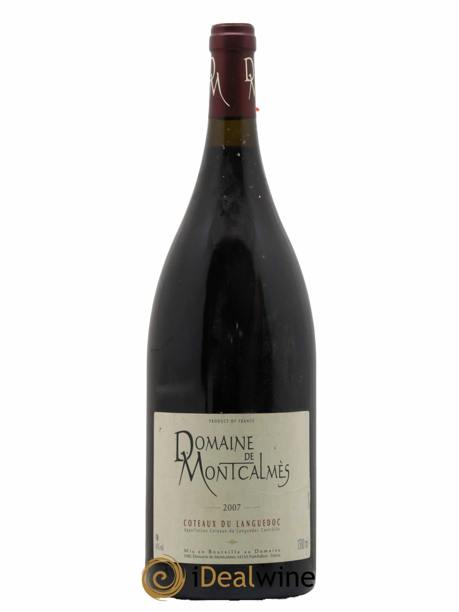 Terrasses du Larzac Domaine de Montcalmès Frédéric Pourtalié 2007 - Lot de 1 magnum - 0