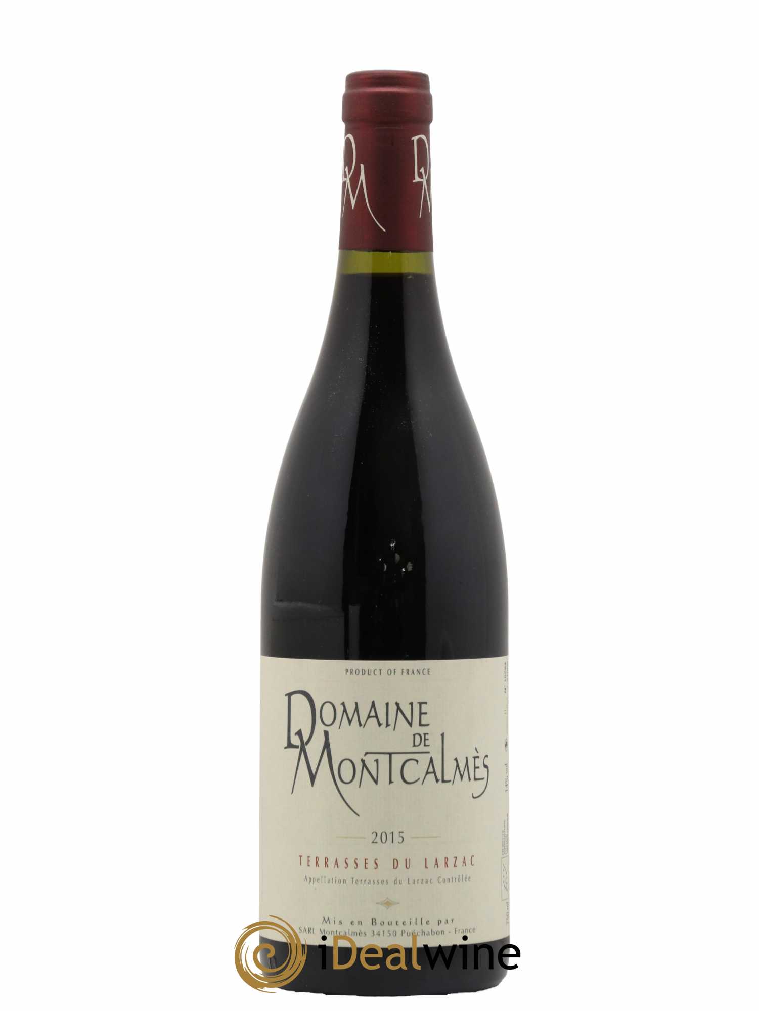 Terrasses du Larzac Domaine de Montcalmès Frédéric Pourtalié 2015 - Lot de 1 bouteille - 0