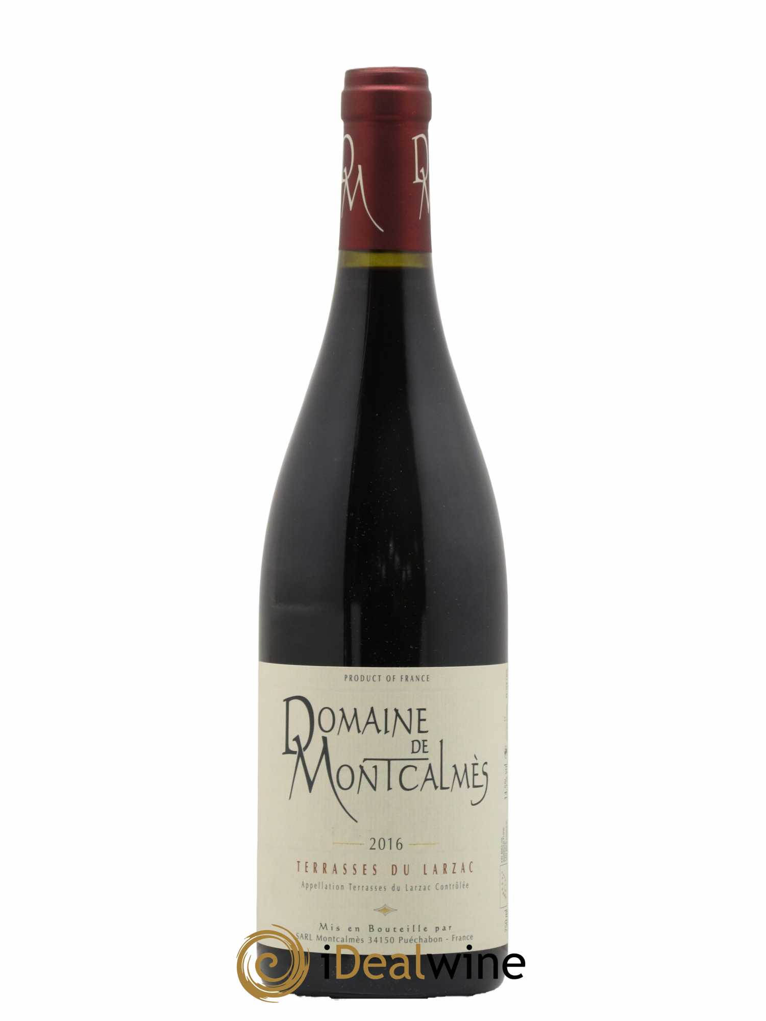 Terrasses du Larzac Domaine de Montcalmès Frédéric Pourtalié 2016 - Lot de 1 bouteille - 0