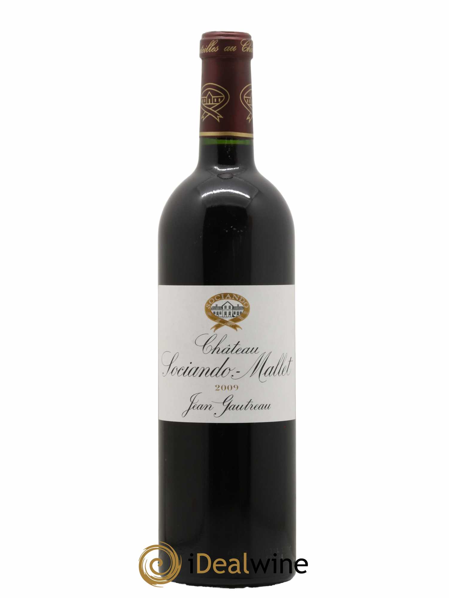 Château Sociando Mallet 2009 - Lot de 1 bouteille - 0