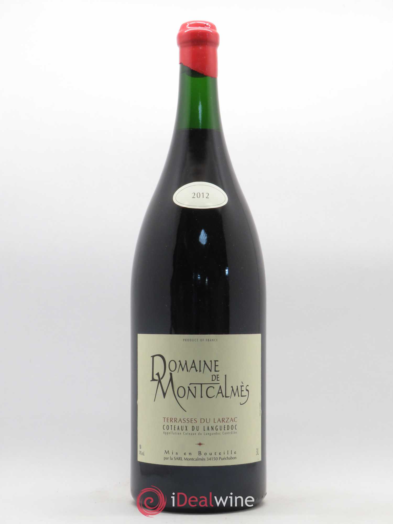 Terrasses du Larzac Domaine de Montcalmès Frédéric Pourtalié 2012 - Lot de 1 double magnum - 0