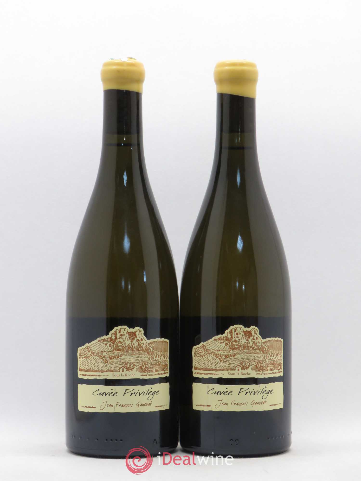 Côtes du Jura Cuvée Privilège Anne et Jean Francois Ganevat 2005 - Posten von 2 Flaschen - 0