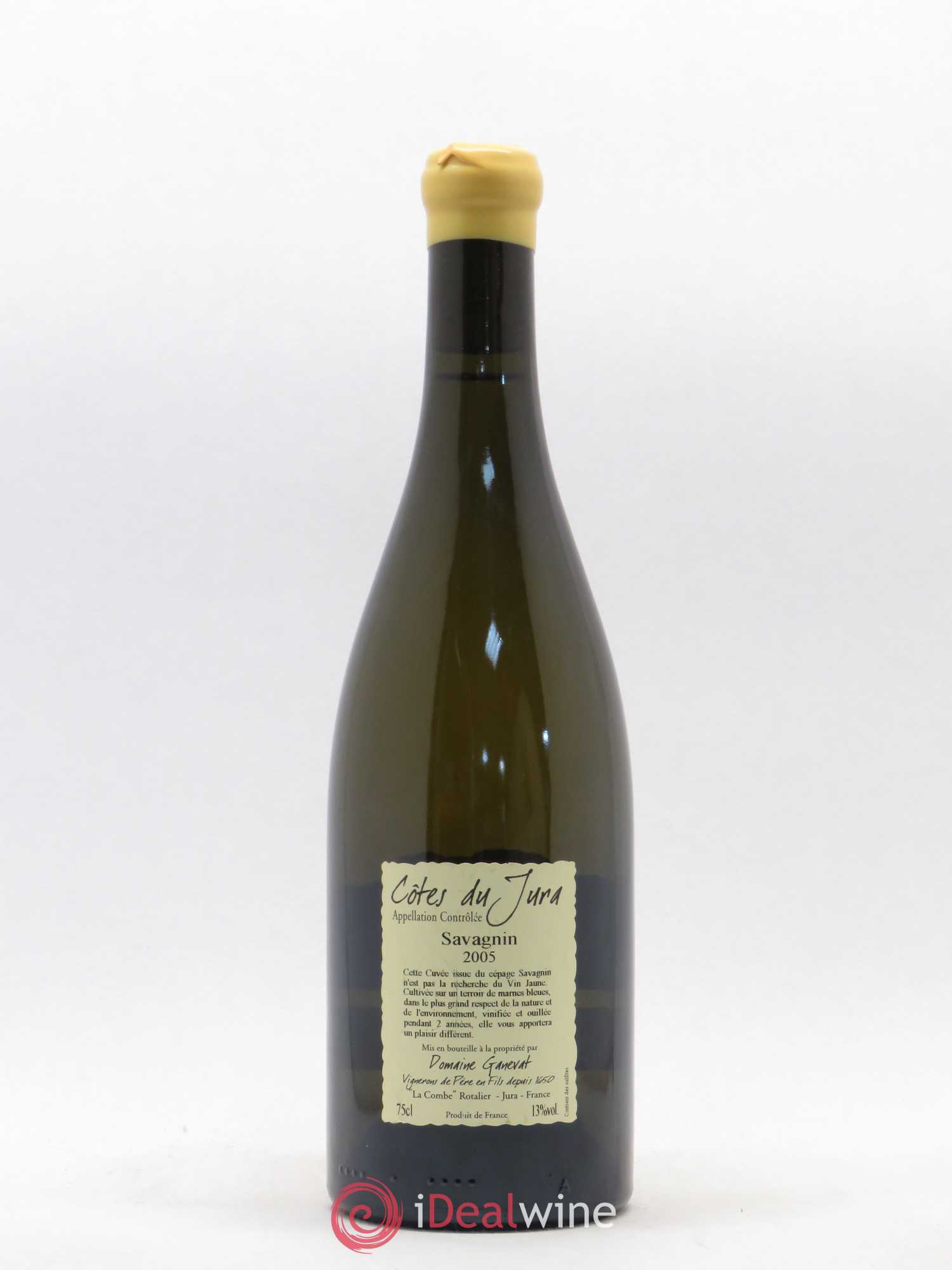 Côtes du Jura Cuvée Privilège Anne et Jean Francois Ganevat 2005 - Posten von 1 Flasche - 1