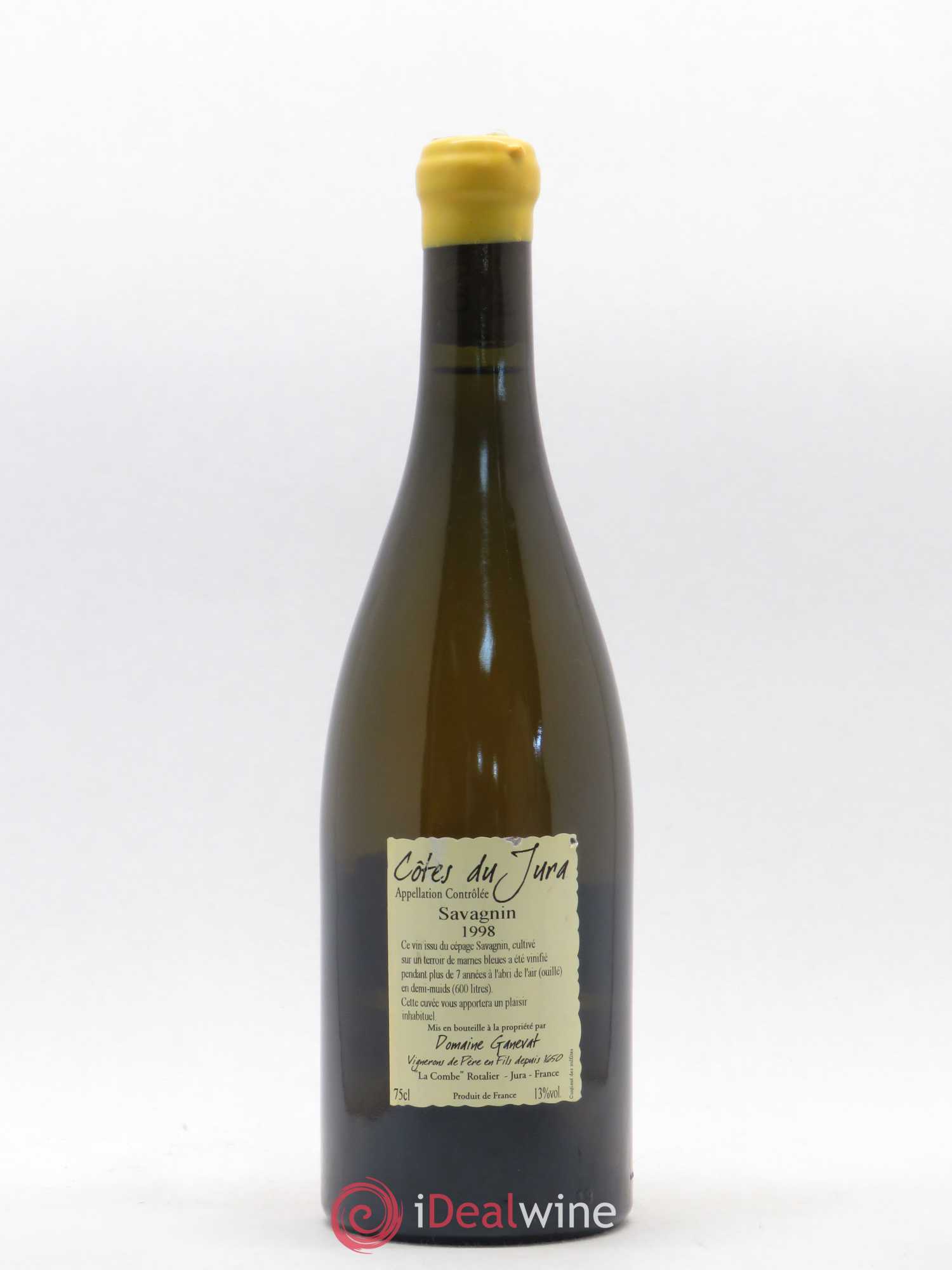 Côtes du Jura Les Vignes de mon Père Jean-François Ganevat (Domaine) 1998 - Lot de 1 bouteille - 1