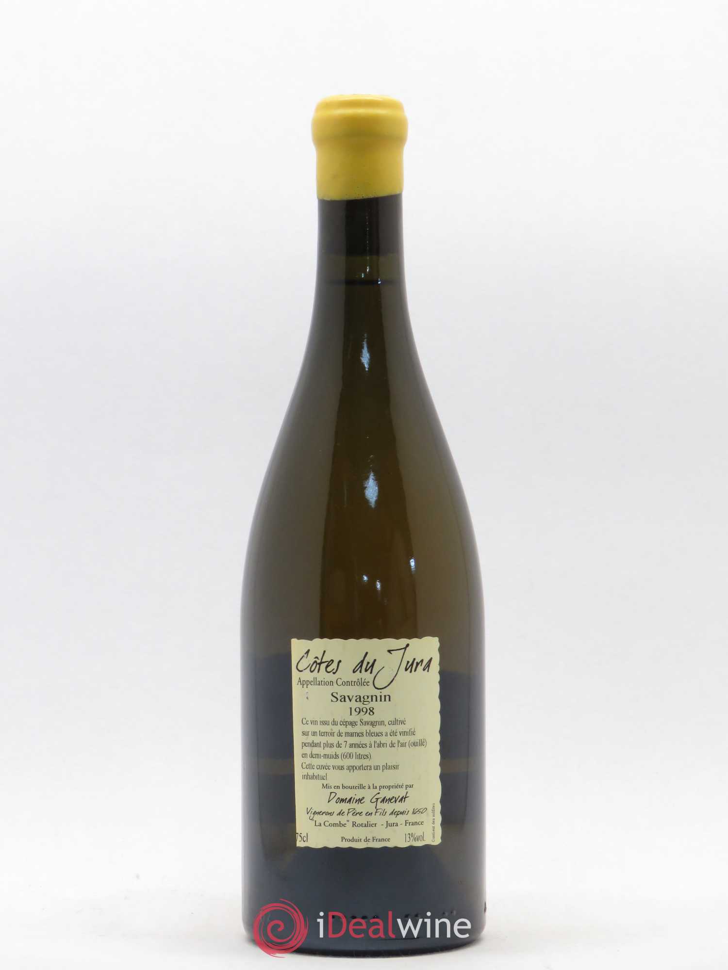Côtes du Jura Les Vignes de mon Père Jean-François Ganevat (Domaine) 1998 - Lot de 1 bouteille - 1
