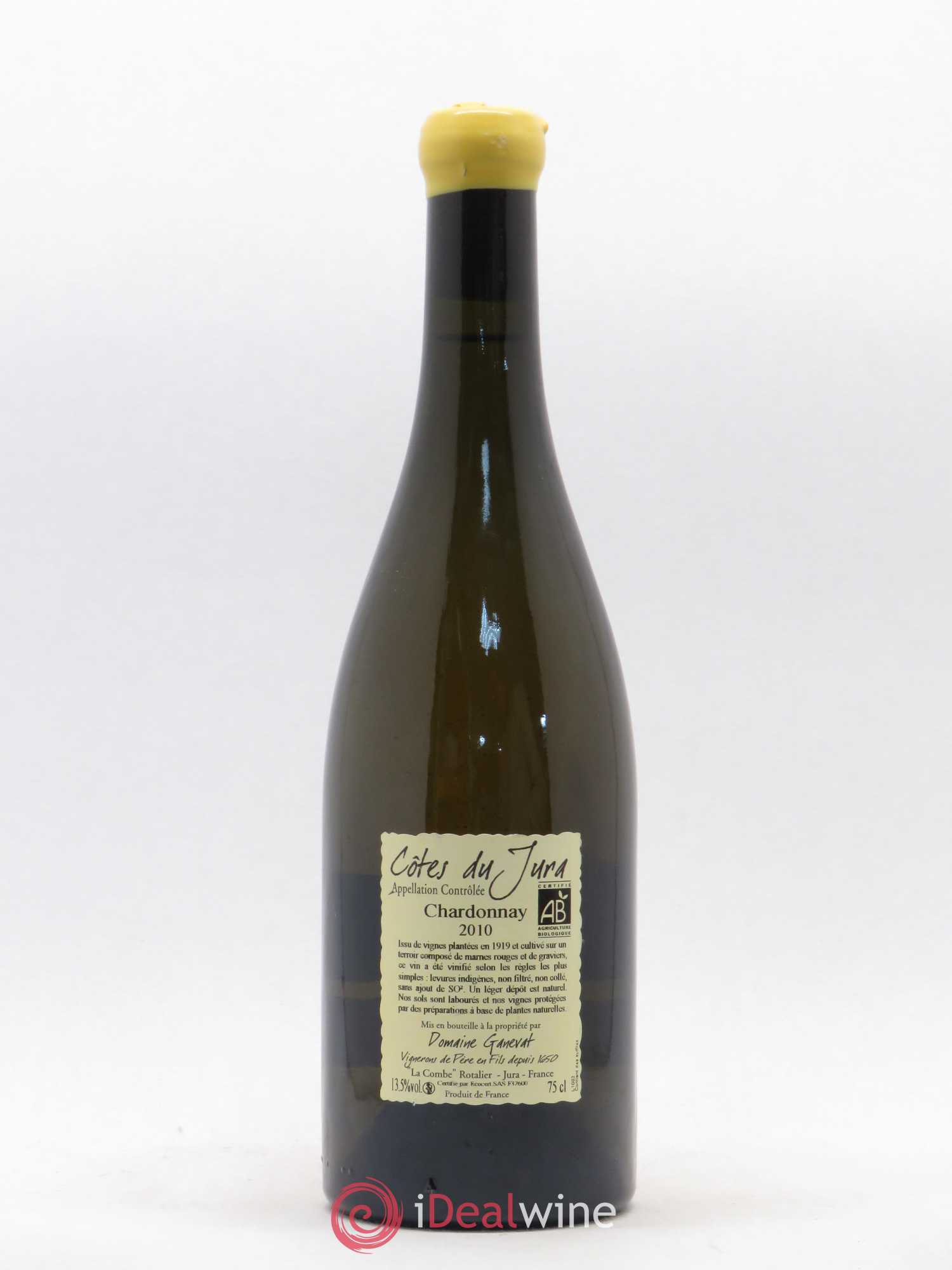 Côtes du Jura Les Grands Teppes Vieilles Vignes Jean-François Ganevat (Domaine) 2010 - Lot de 1 bouteille - 1