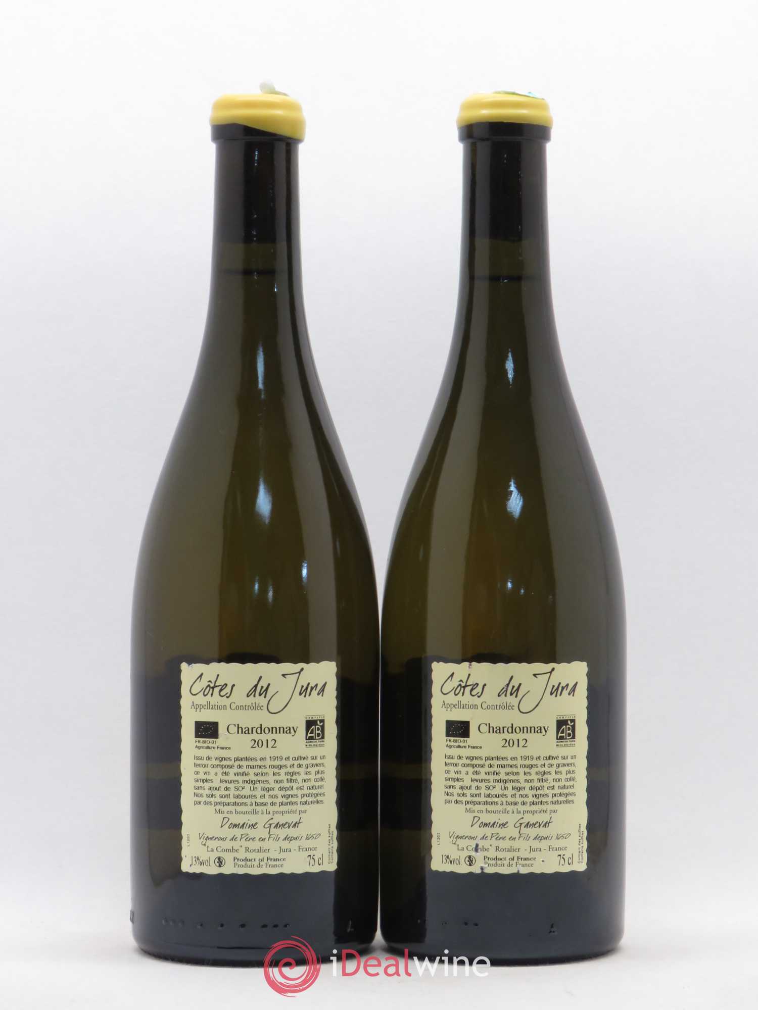 Côtes du Jura Les Grands Teppes Vieilles Vignes Jean-François Ganevat (Domaine) 2012 - Lot de 2 bouteilles - 1