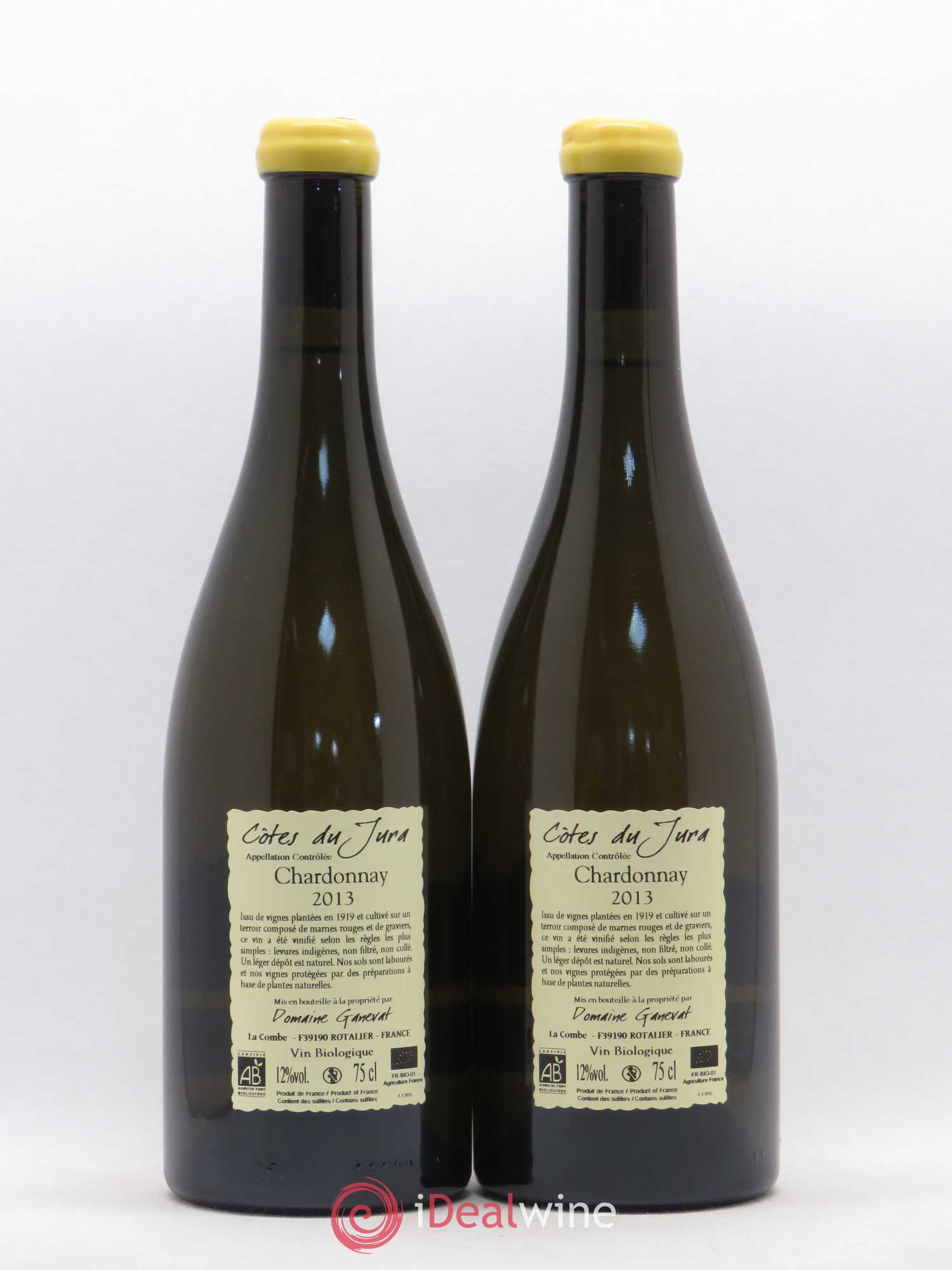 Côtes du Jura Les Grands Teppes Vieilles Vignes Jean-François Ganevat (Domaine) 2013 - Lot de 2 bouteilles - 1