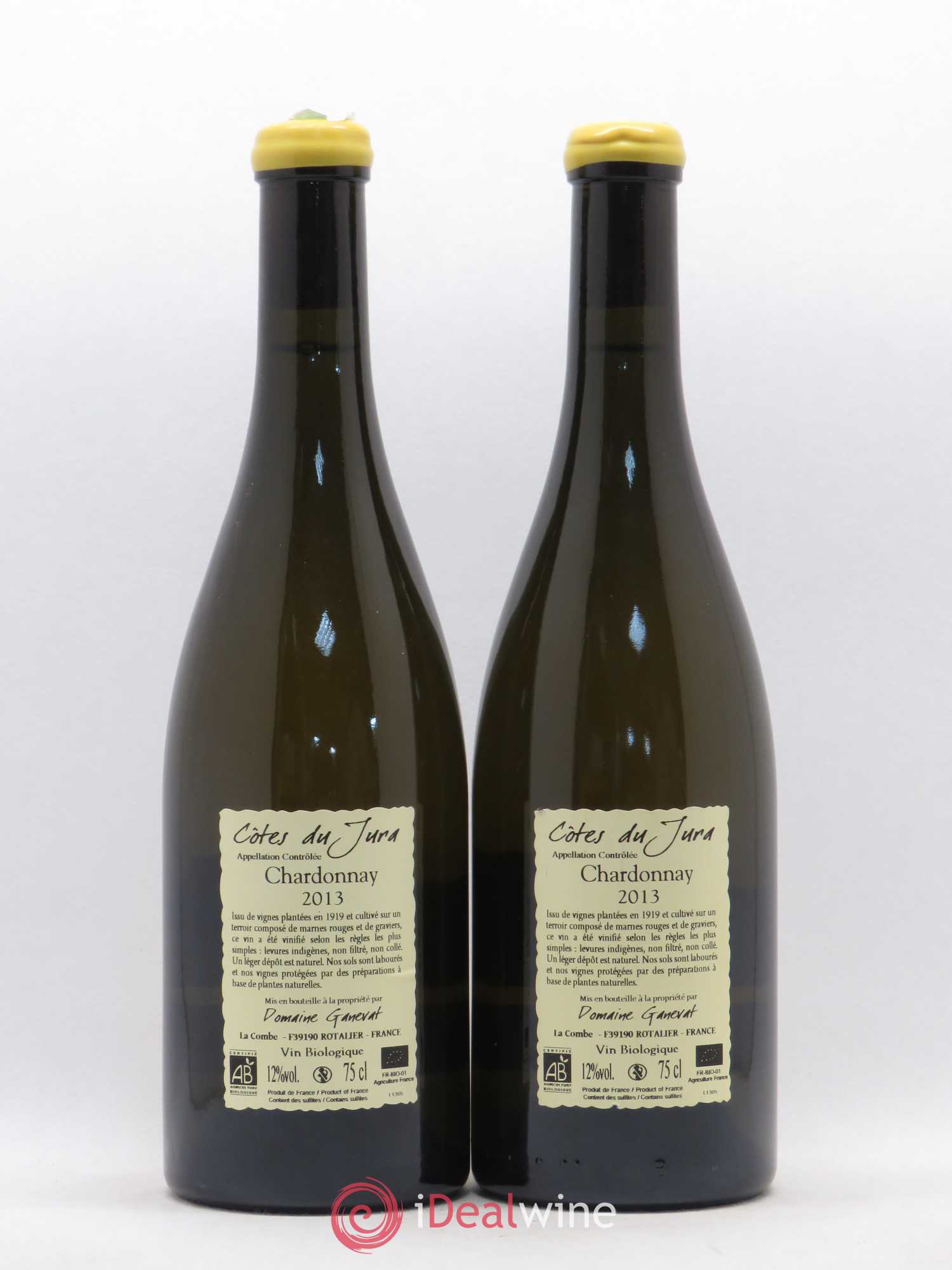 Côtes du Jura Les Grands Teppes Vieilles Vignes Jean-François Ganevat (Domaine) 2013 - Lot de 2 bouteilles - 1