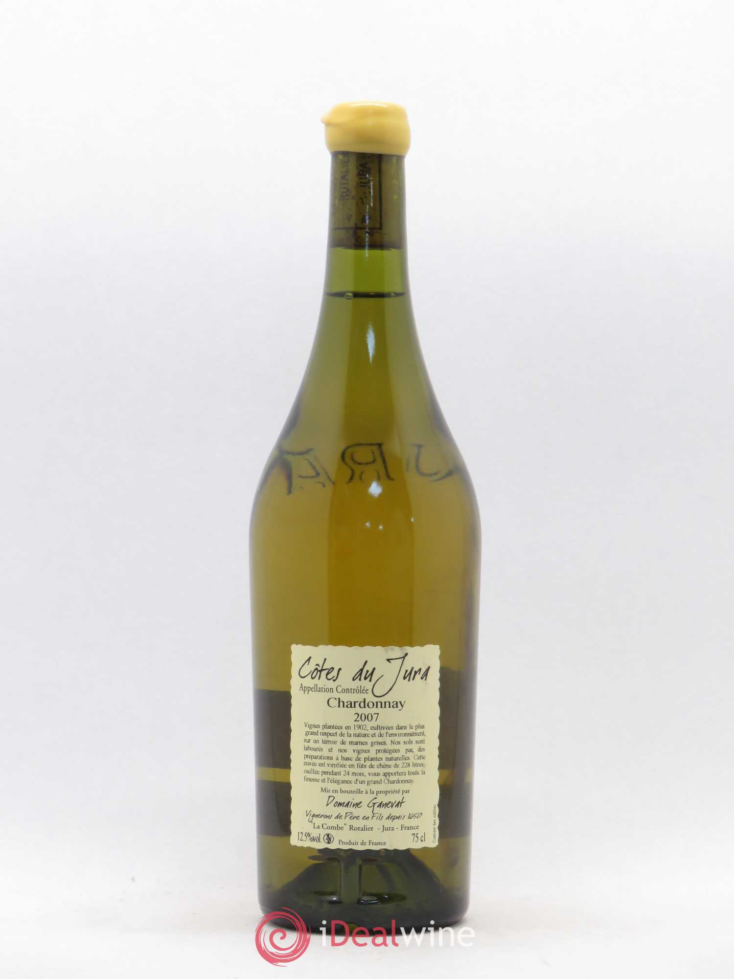 Côtes du Jura Les Chalasses Vieilles Vignes Jean-François Ganevat (Domaine) 2007 - Lot de 1 bouteille - 1