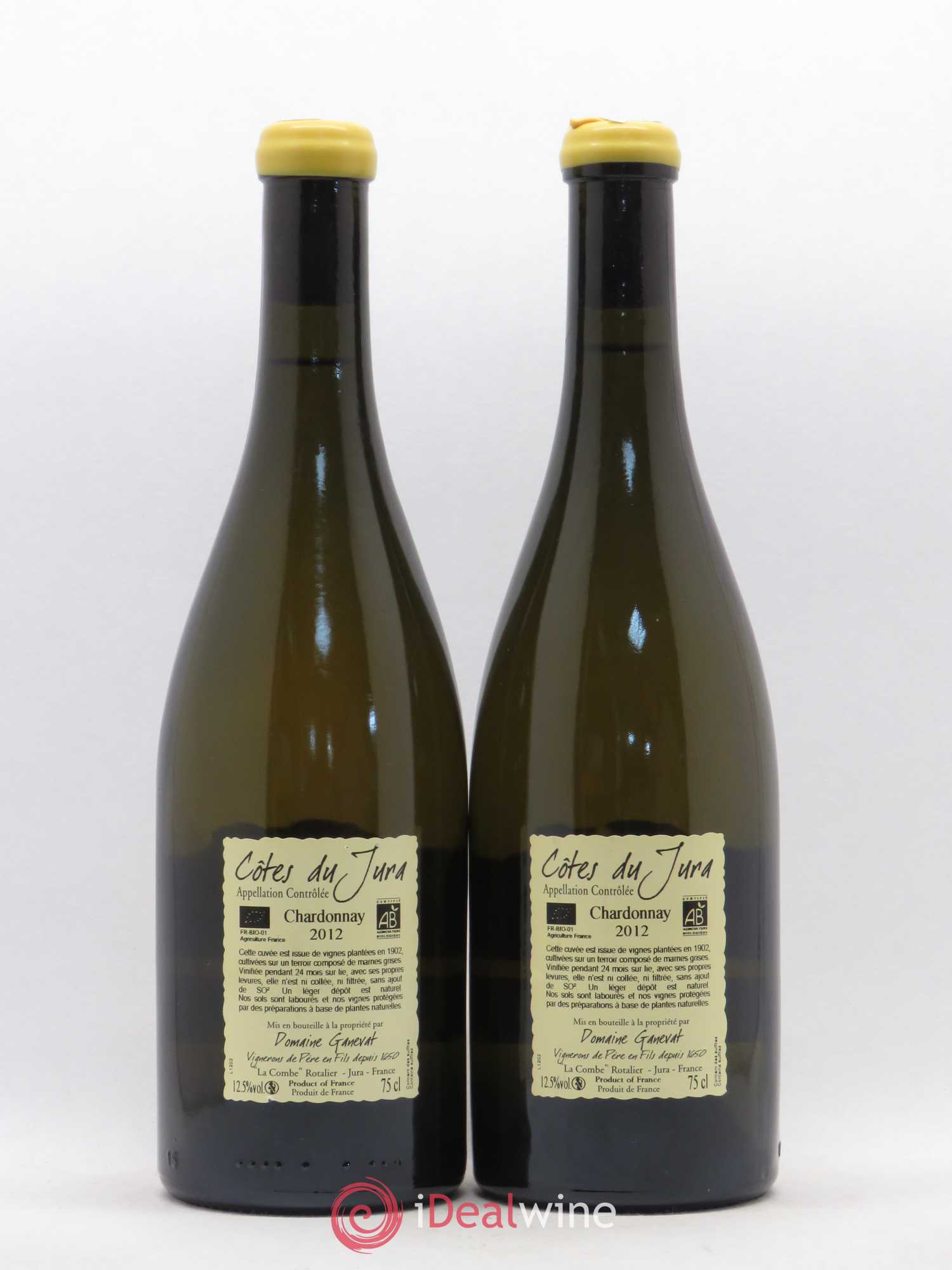 Côtes du Jura Les Chalasses Vieilles Vignes Jean-François Ganevat (Domaine) 2012 - Lotto di 2 bottiglie - 1