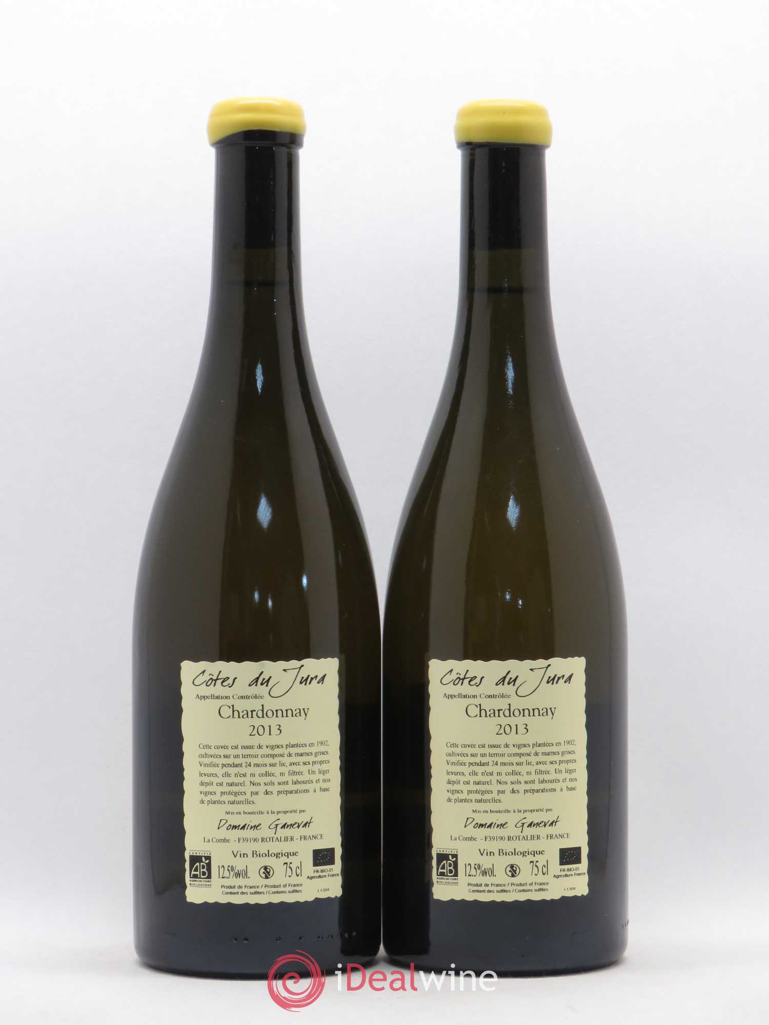 Côtes du Jura Les Chalasses Vieilles Vignes Jean-François Ganevat (Domaine) 2013 - Lot de 2 bouteilles - 1