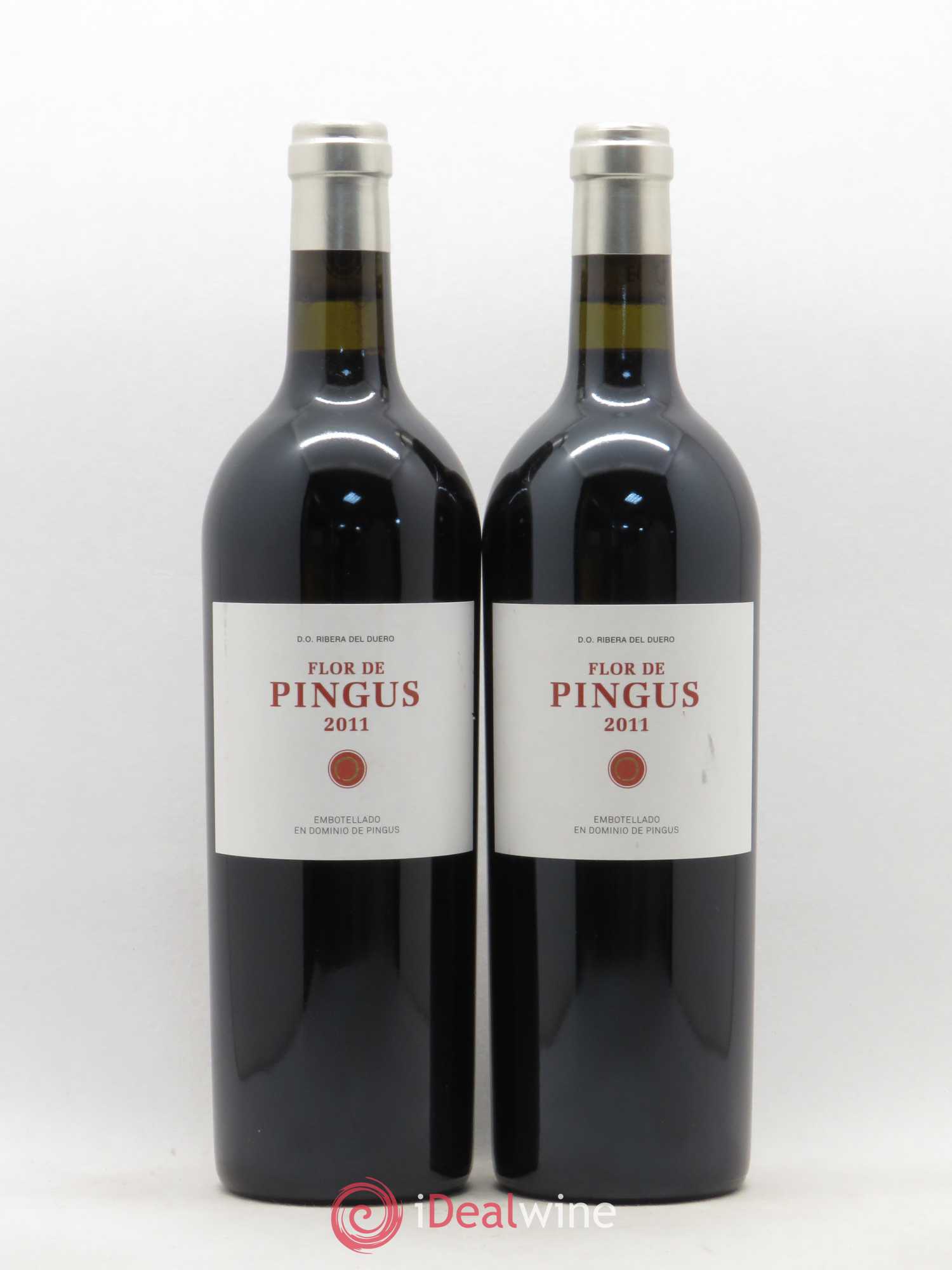 Ribera Del Duero Flor de Pingus Dominio de Pingus - Peter Sisseck 2011 - Lot de 2 bouteilles - 0