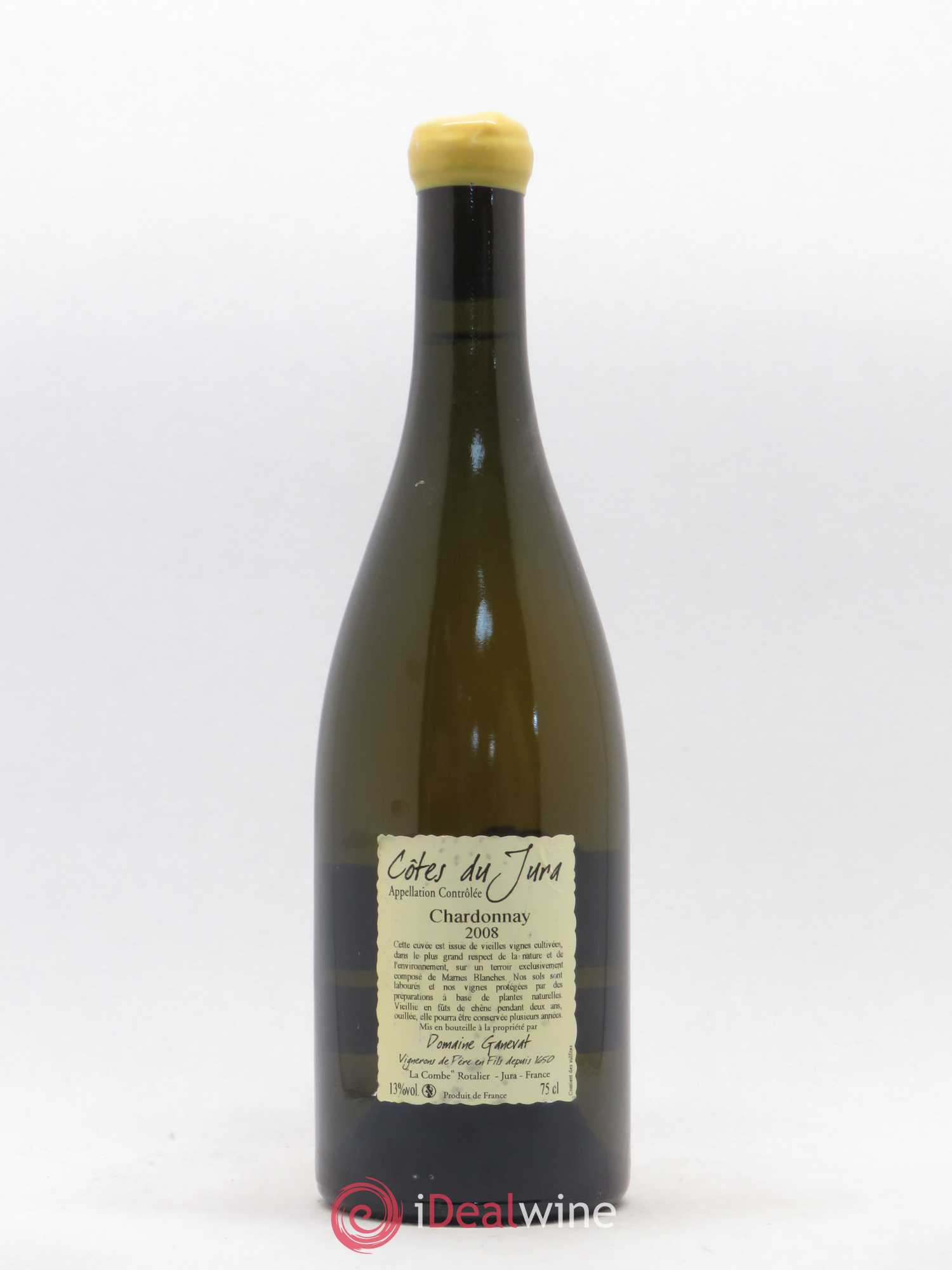 Côtes du Jura Les Grands Teppes Vieilles Vignes Jean-François Ganevat (Domaine) 2008 - Lot de 1 bouteille - 1