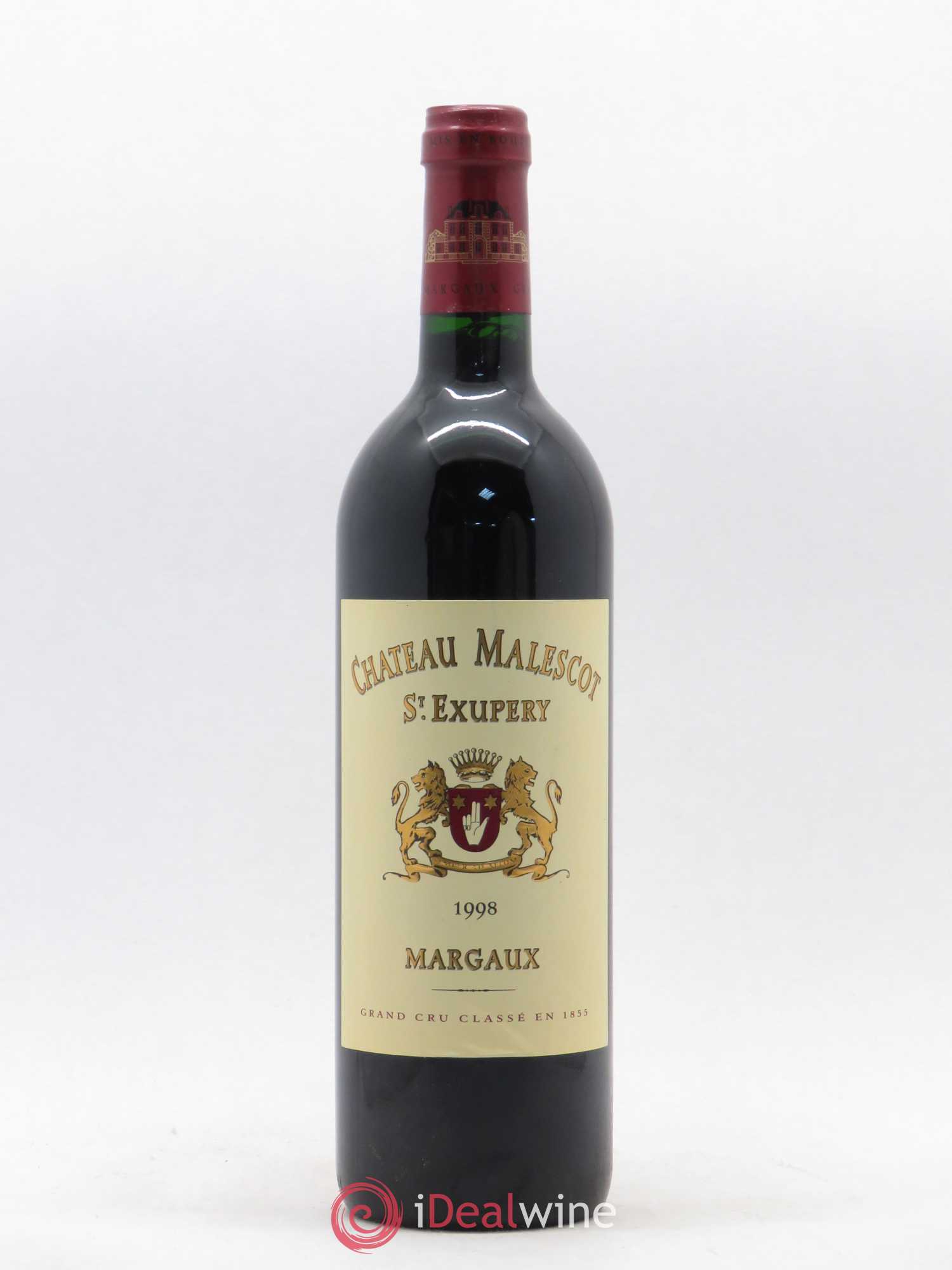 Château Malescot Saint-Exupéry 3ème Grand Cru Classé 1998 - Lot de 1 bouteille - 0