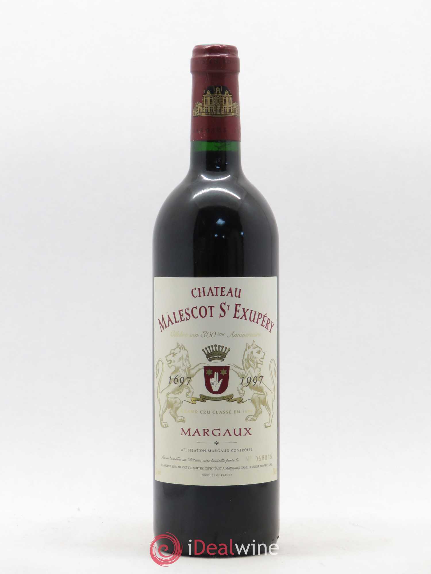Château Malescot Saint-Exupéry 3ème Grand Cru Classé 1997 - Lot de 1 bouteille - 0