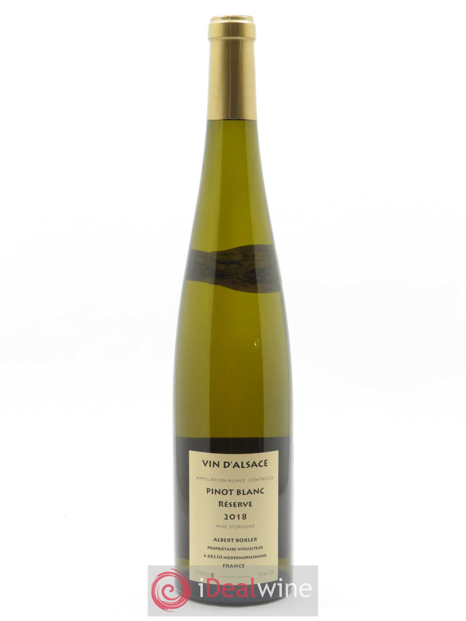 Alsace Pinot Blanc Albert Boxler 2018 - Posten von 1 Flasche - 1