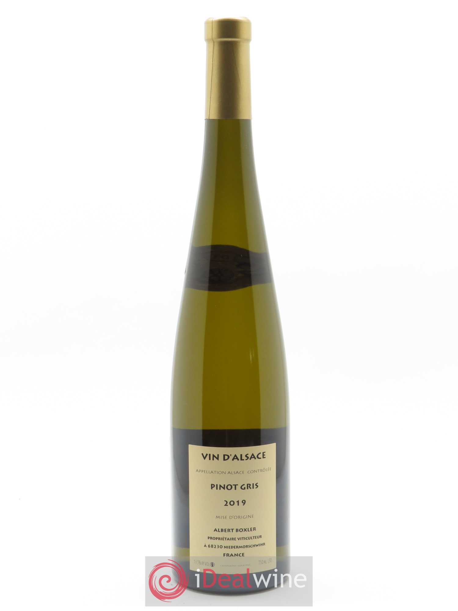 Alsace Pinot Gris Albert Boxler 2019 - Lot de 1 bouteille - 1