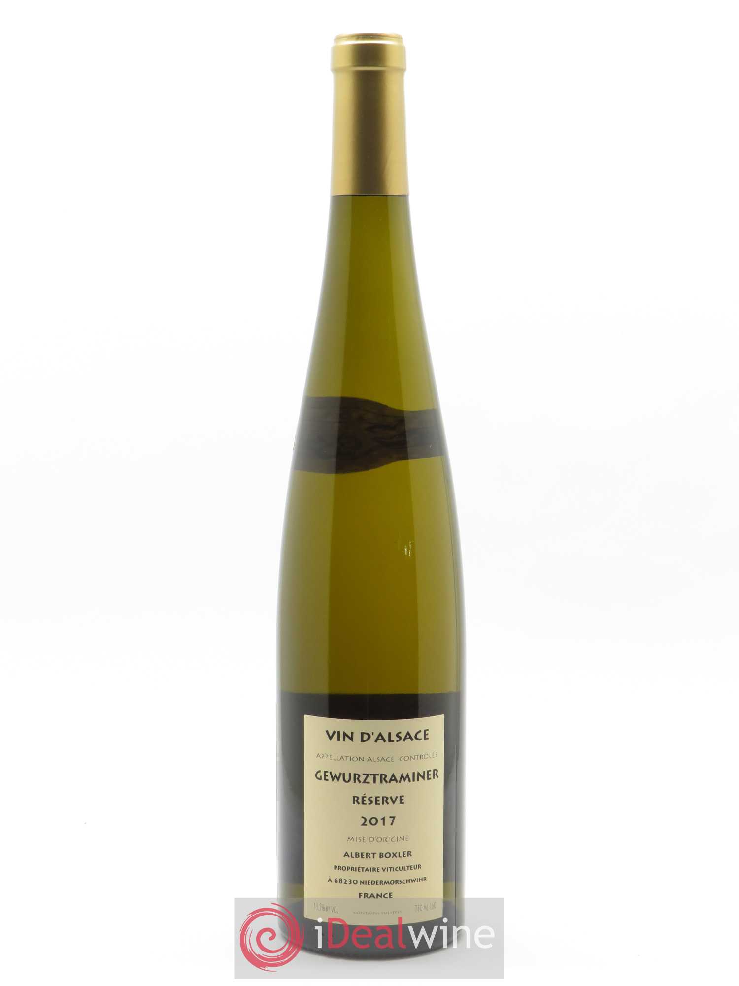 Alsace Gewurztraminer Réserve Albert Boxler 2017 - Posten von 1 Flasche - 1