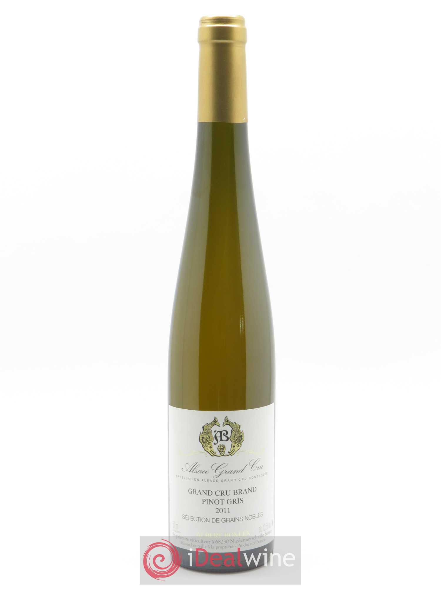 Alsace Pinot Gris Grand Cru Brand Sélection Grains Nobles Albert Boxler (50cl) 2011 - Lot de 1 bouteille - 0