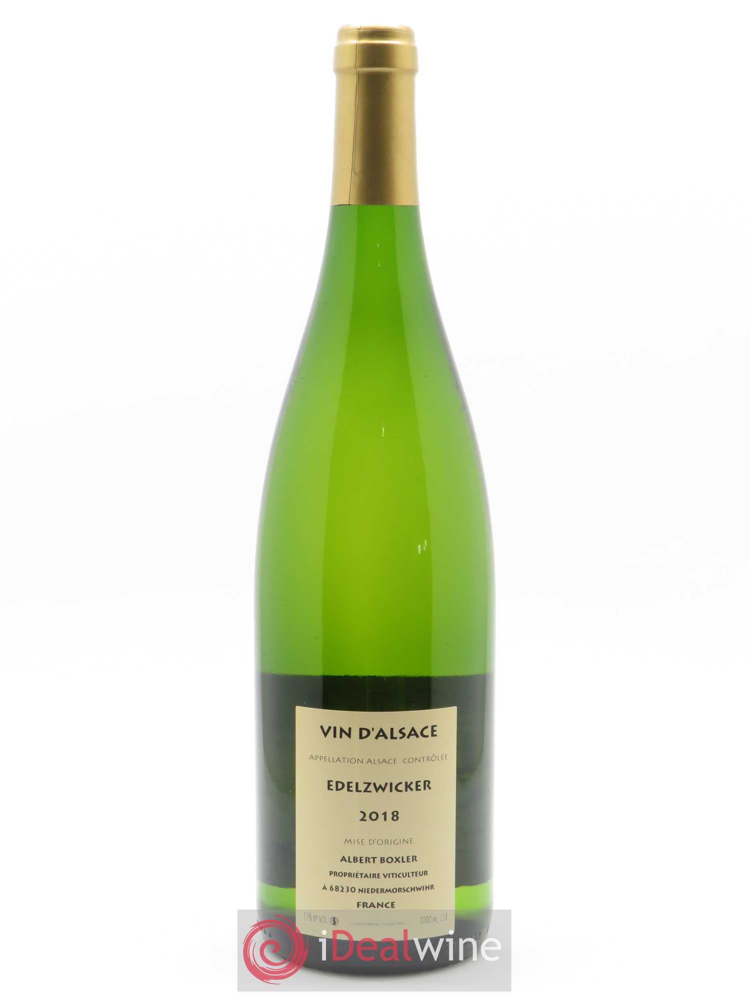 Alsace Edelzwicker Réserve Albert Boxler 2018 - Posten von 1 Flasche - 1