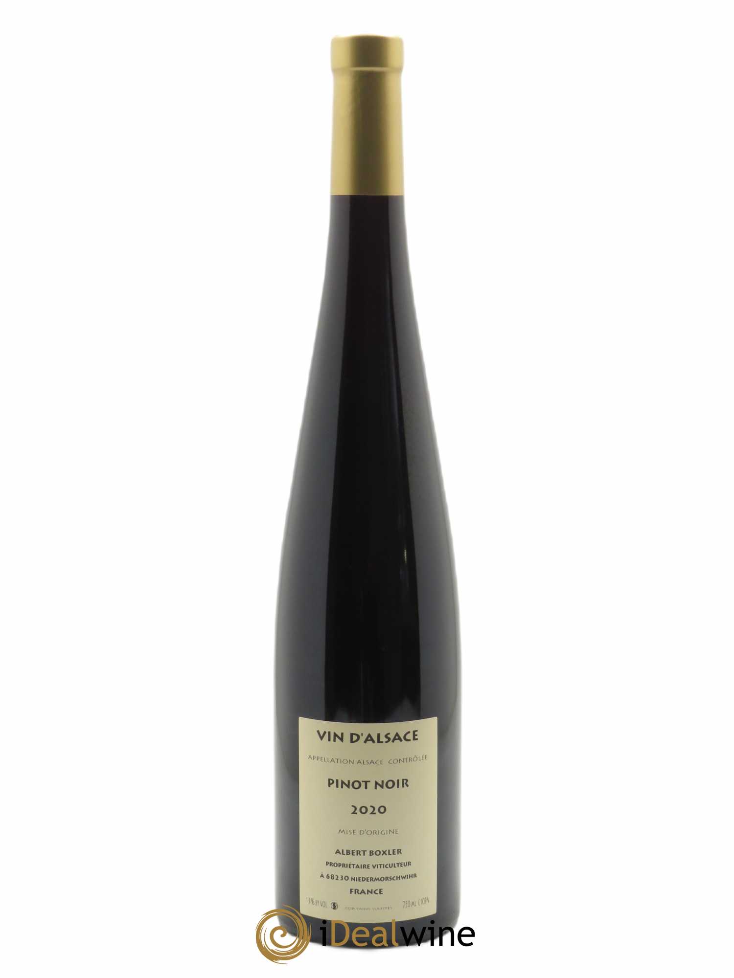 Alsace Pinot Noir Albert Boxler 2020 - Lot of 1 bottle - 1