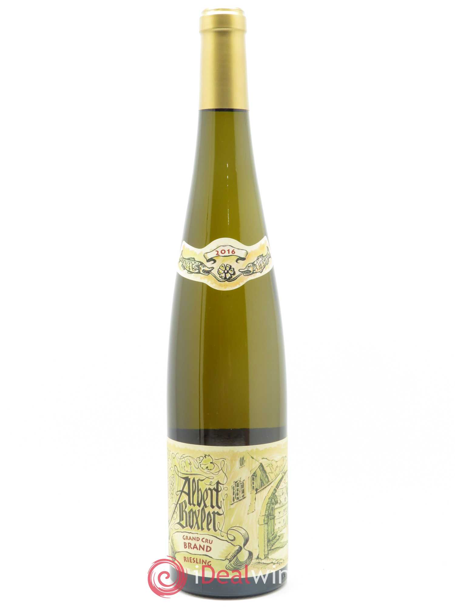 Alsace Riesling Grand Cru Brand K Albert Boxler 2016 - Lot de 1 bouteille - 0