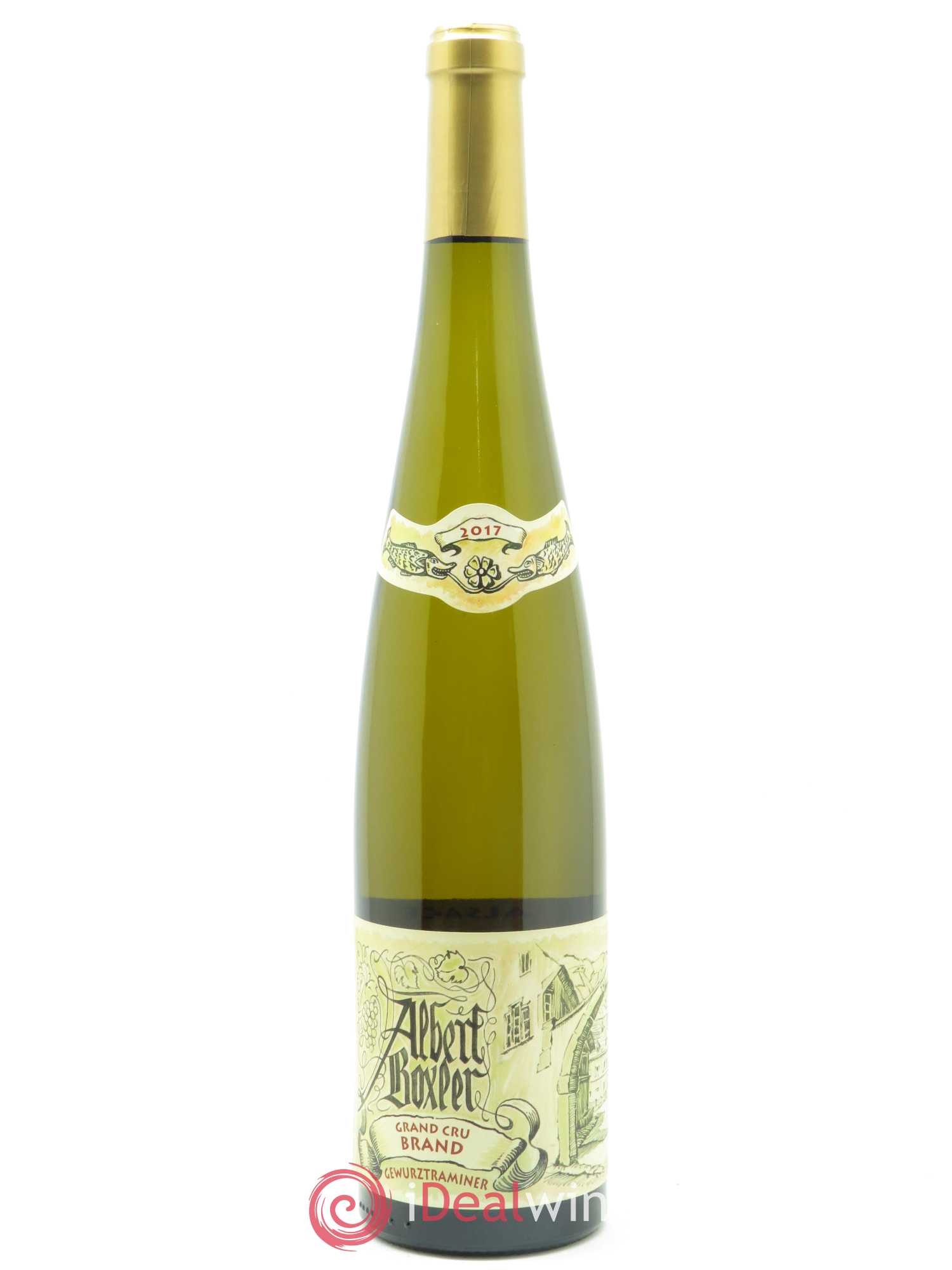 Alsace Gewurztraminer Grand Cru Brand Albert Boxler 2017 - Lot de 1 bouteille - 0