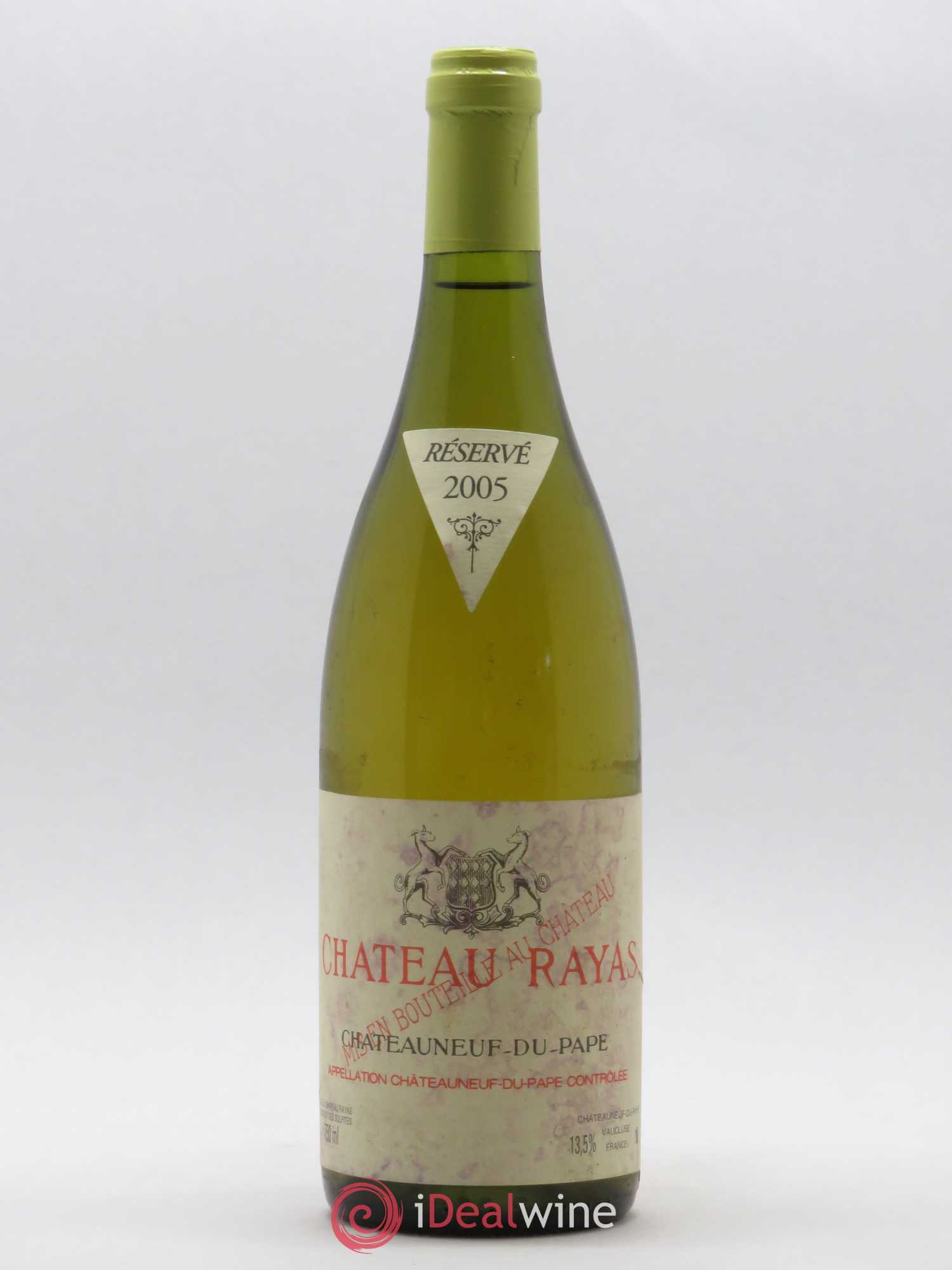 Châteauneuf-du-Pape Château Rayas Emmanuel Reynaud 2005 - Lot de 1 bouteille - 0