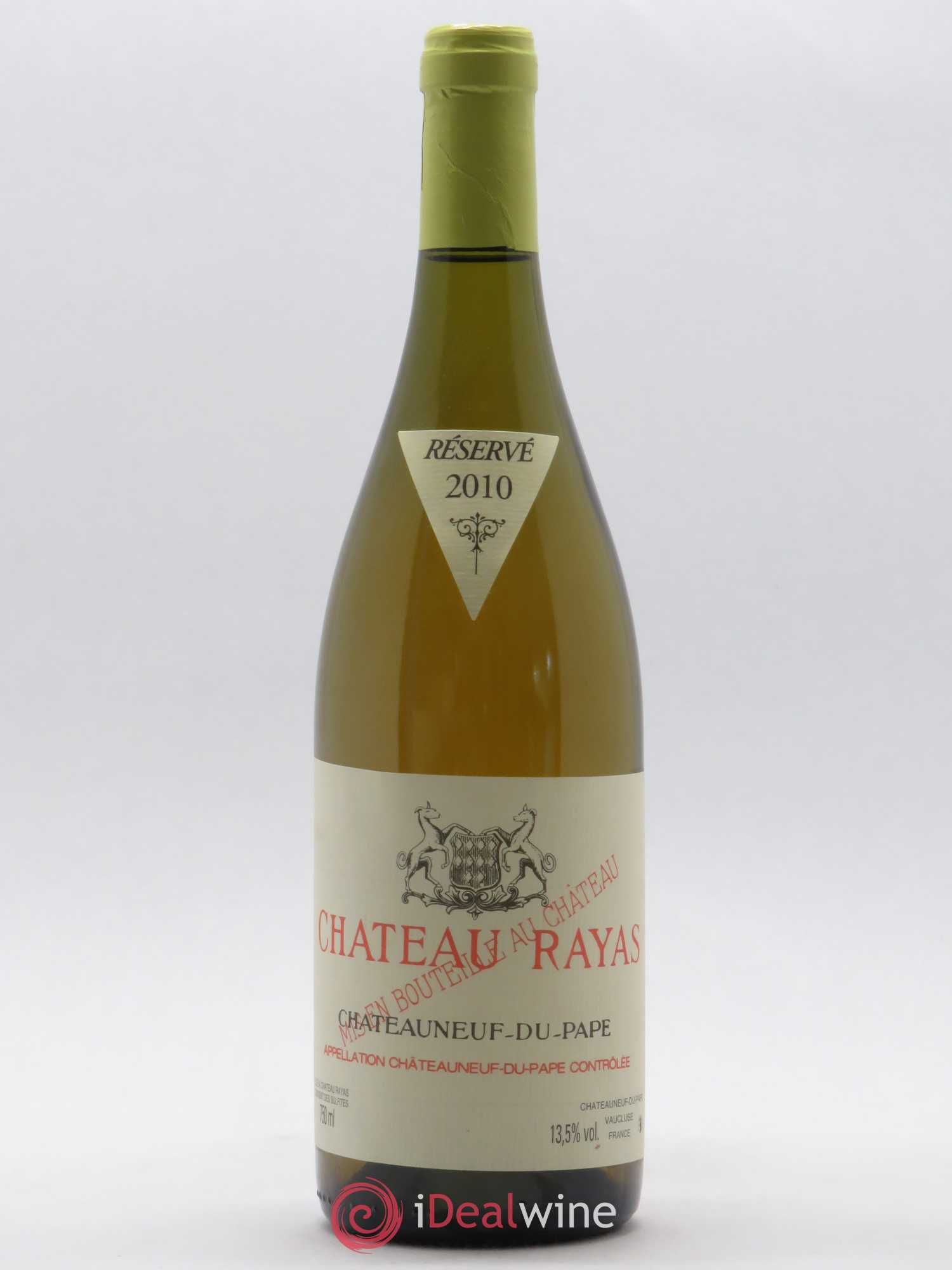 Châteauneuf-du-Pape Château Rayas Emmanuel Reynaud 2010 - Lot de 1 bouteille - 0