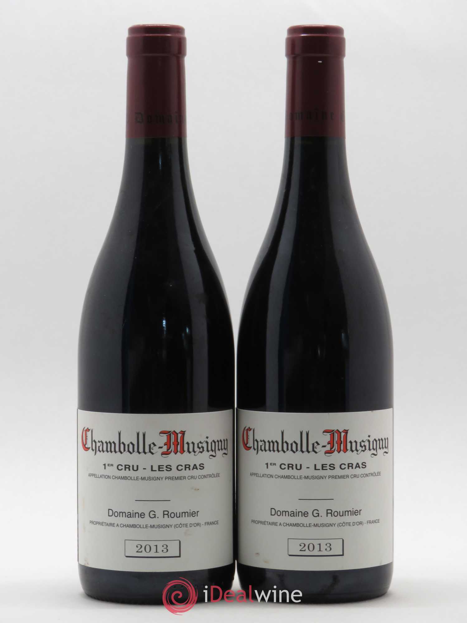 Chambolle-Musigny 1er Cru Les Cras Georges Roumier (Domaine) 2013 - Lot de 2 bouteilles - 0